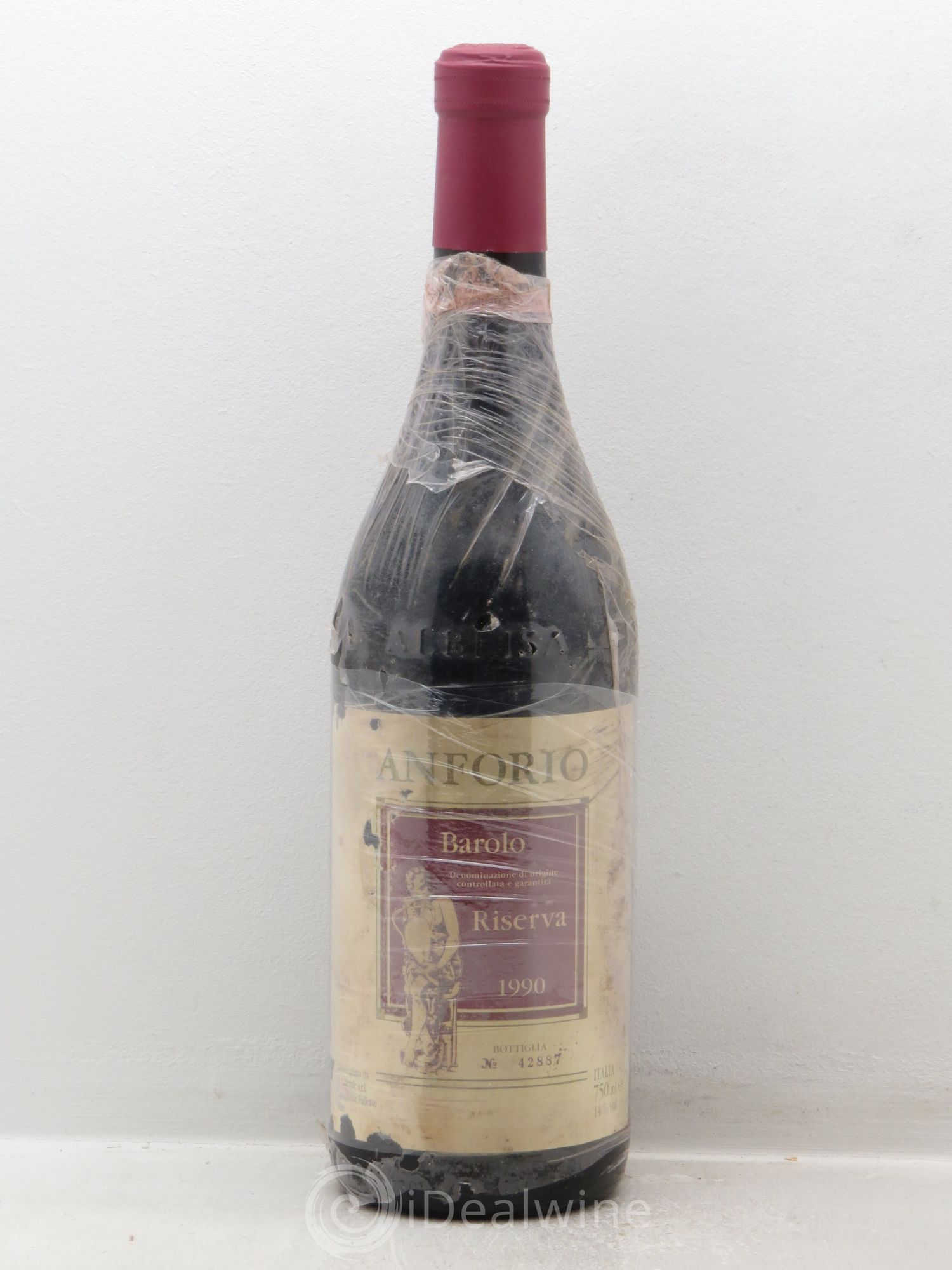Barolo Riserva Anforio (sans prix de réserve) 1990 - Lot de 1 bouteille - 0
