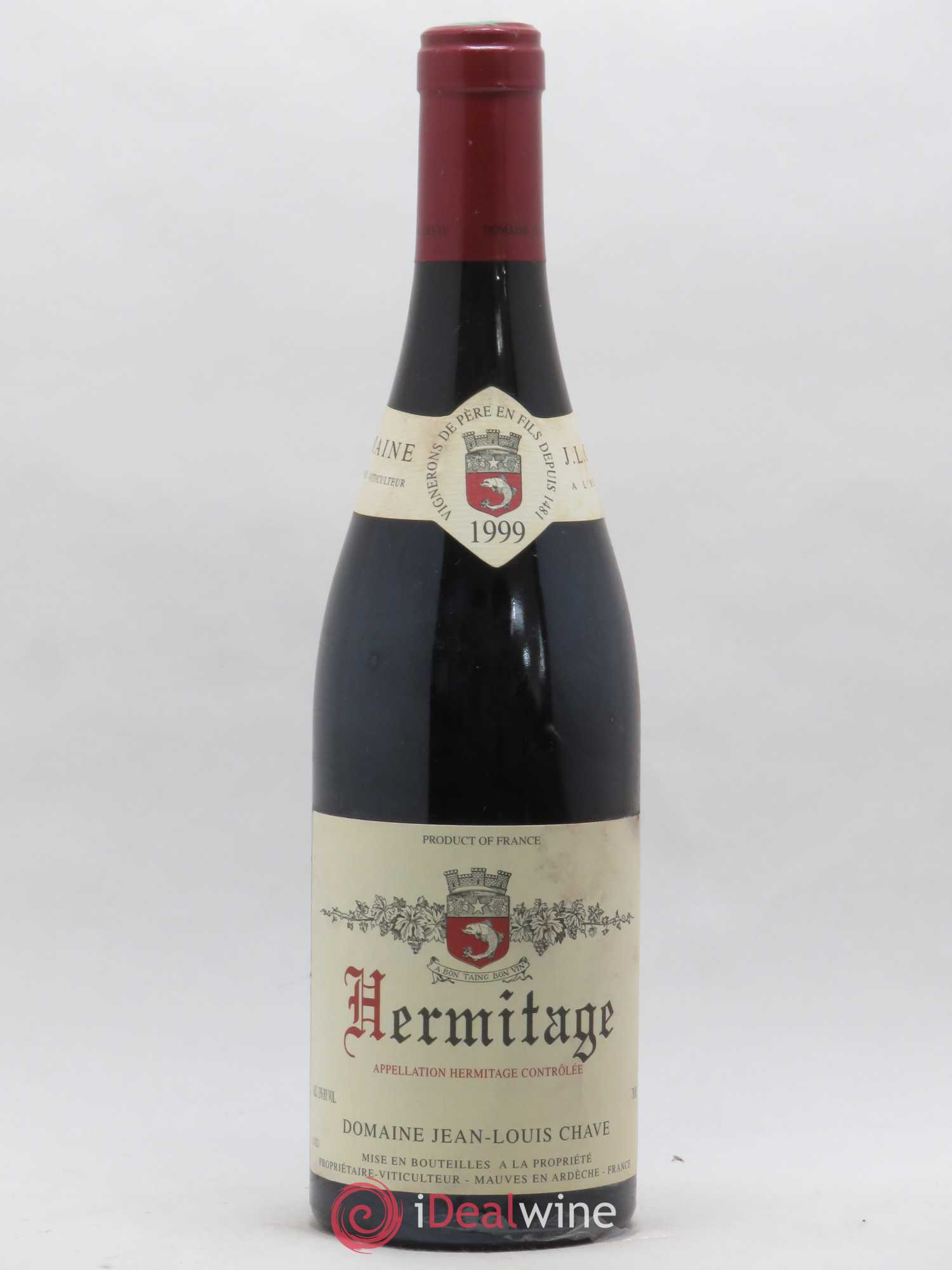 Hermitage Jean-Louis Chave 1999 - Lot de 1 bouteille - 0