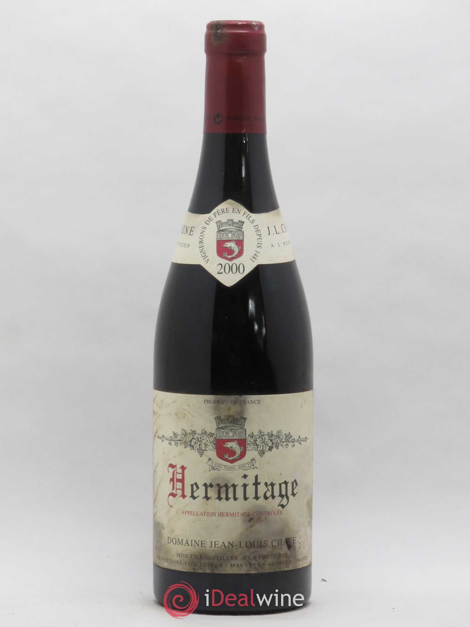 Hermitage Jean-Louis Chave 2000 - Lot de 1 bouteille - 0