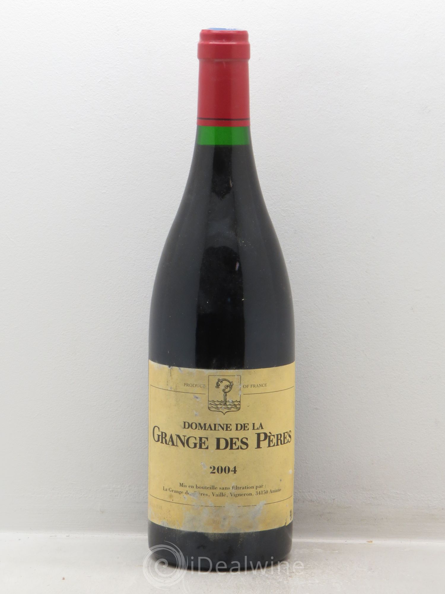 Pays d'Hérault Grange des Pères Laurent Vaillé 2004 - Lot de 1 bouteille - 0