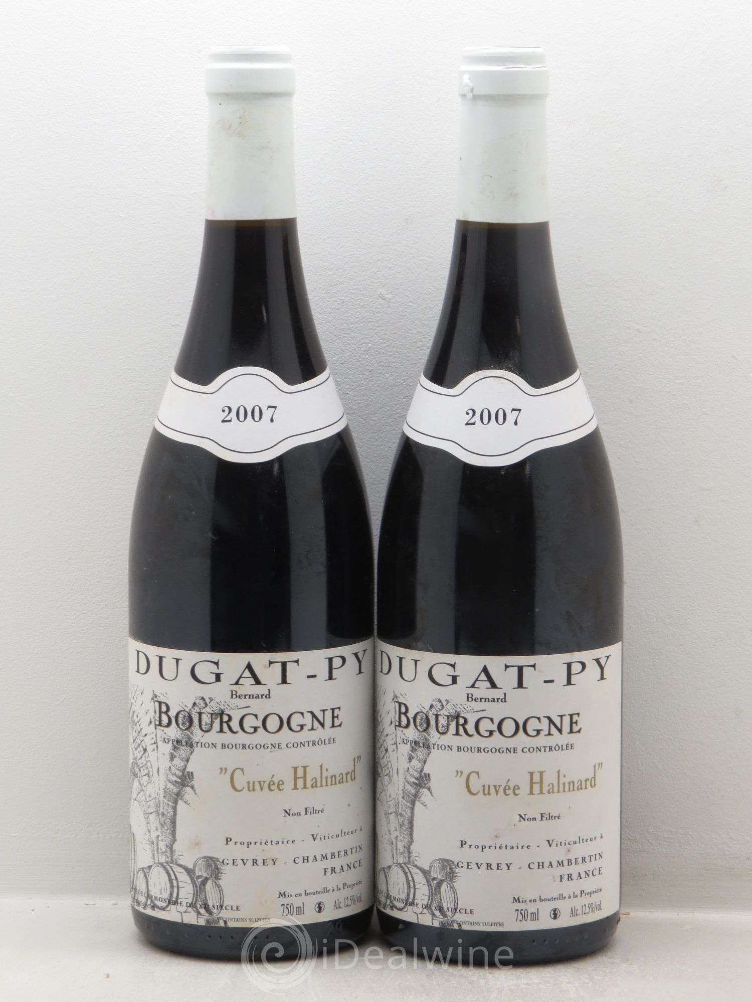 Bourgogne Cuvée Halinard 2007 - Lot de 2 bouteilles - 0