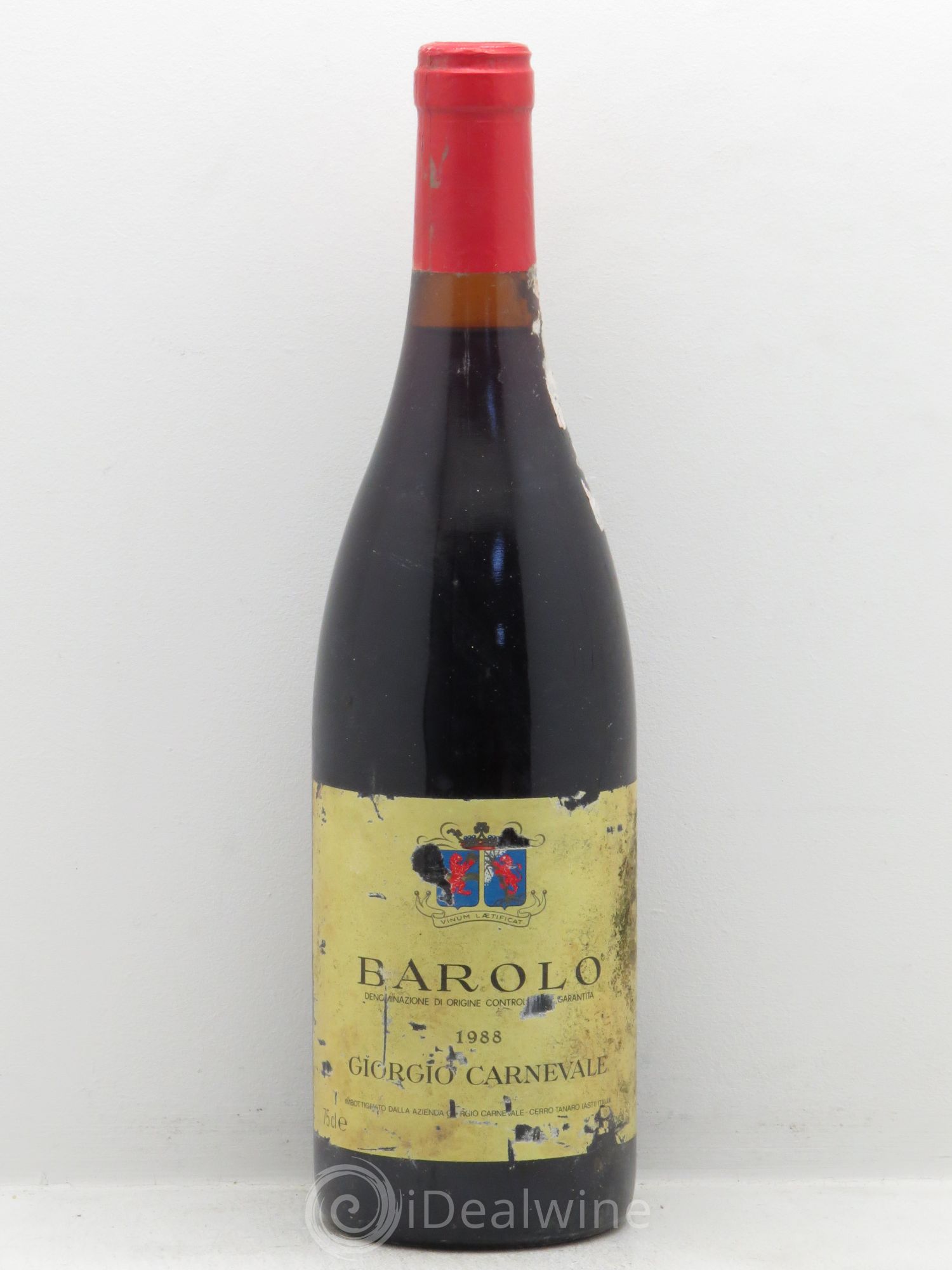 Barolo Giorgio Carnevale 1988 - Lot de 1 bouteille - 0