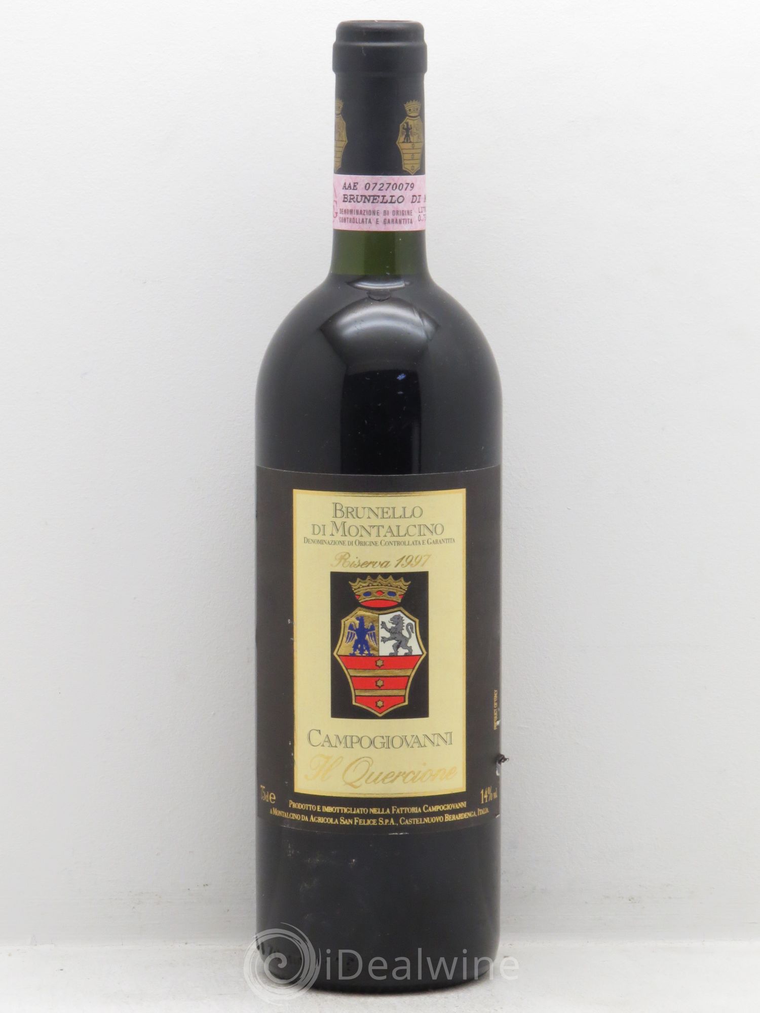 Brunello di Montalcino il Quercione 1997 - Lot de 1 bouteille - 0