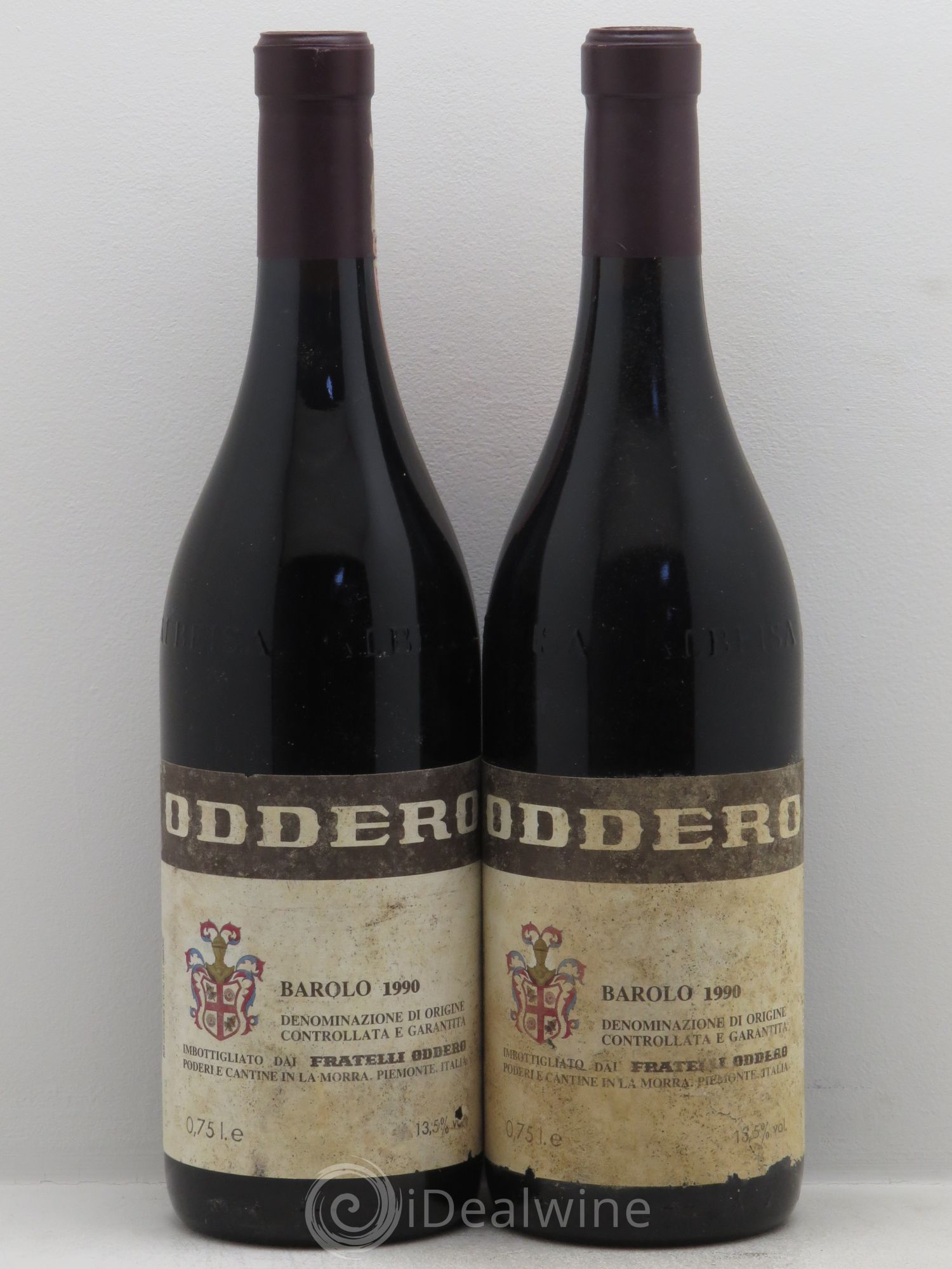 Barolo Fratelli Oddero (sans prix de réserve) 1990 - Posten von 2 Flaschen - 0