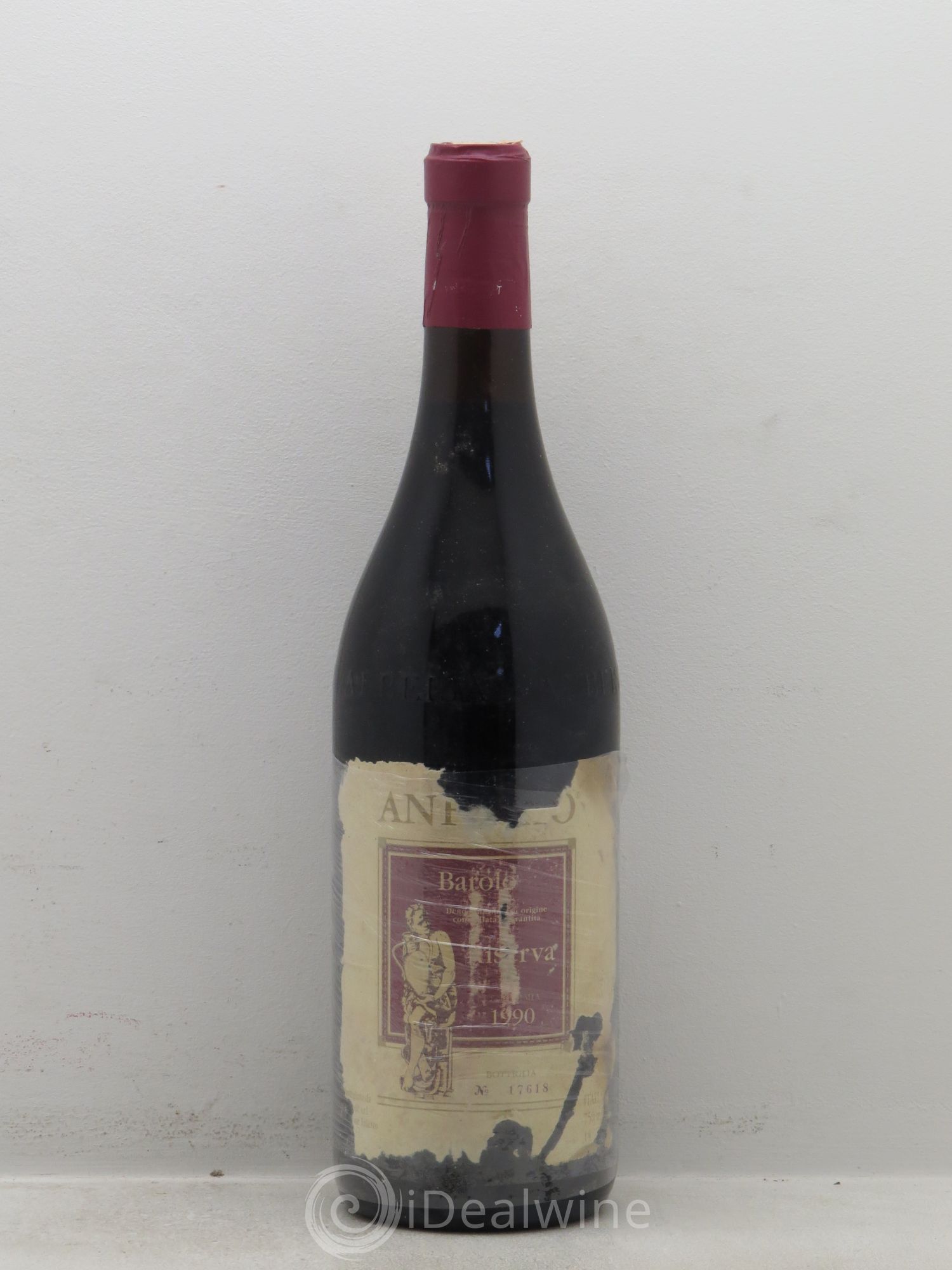 Barolo Riserva Anforio 1990 - Lot of 1 bottle - 0