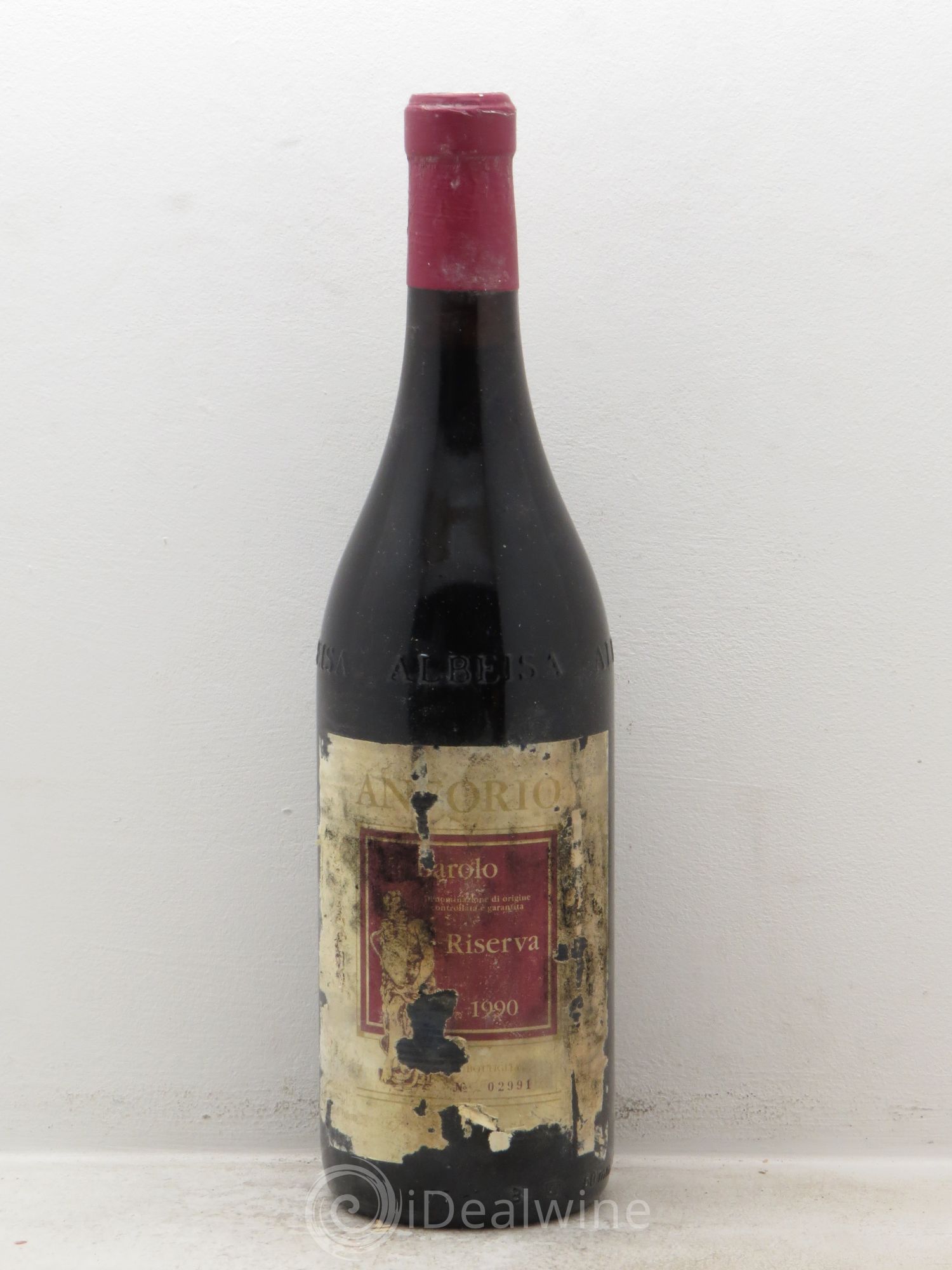 Barolo Anforio Riserva (sans prix de résserve) 1990 - Lot de 1 bouteille - 0