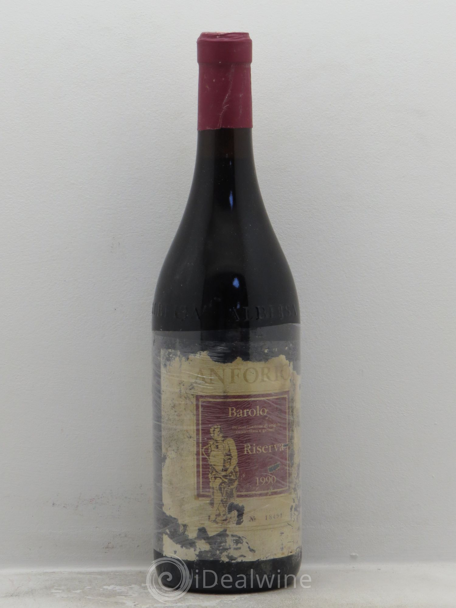 Barolo Anforio Riserva (sans prix de réserve) 1990 - Lot de 1 bouteille - 0
