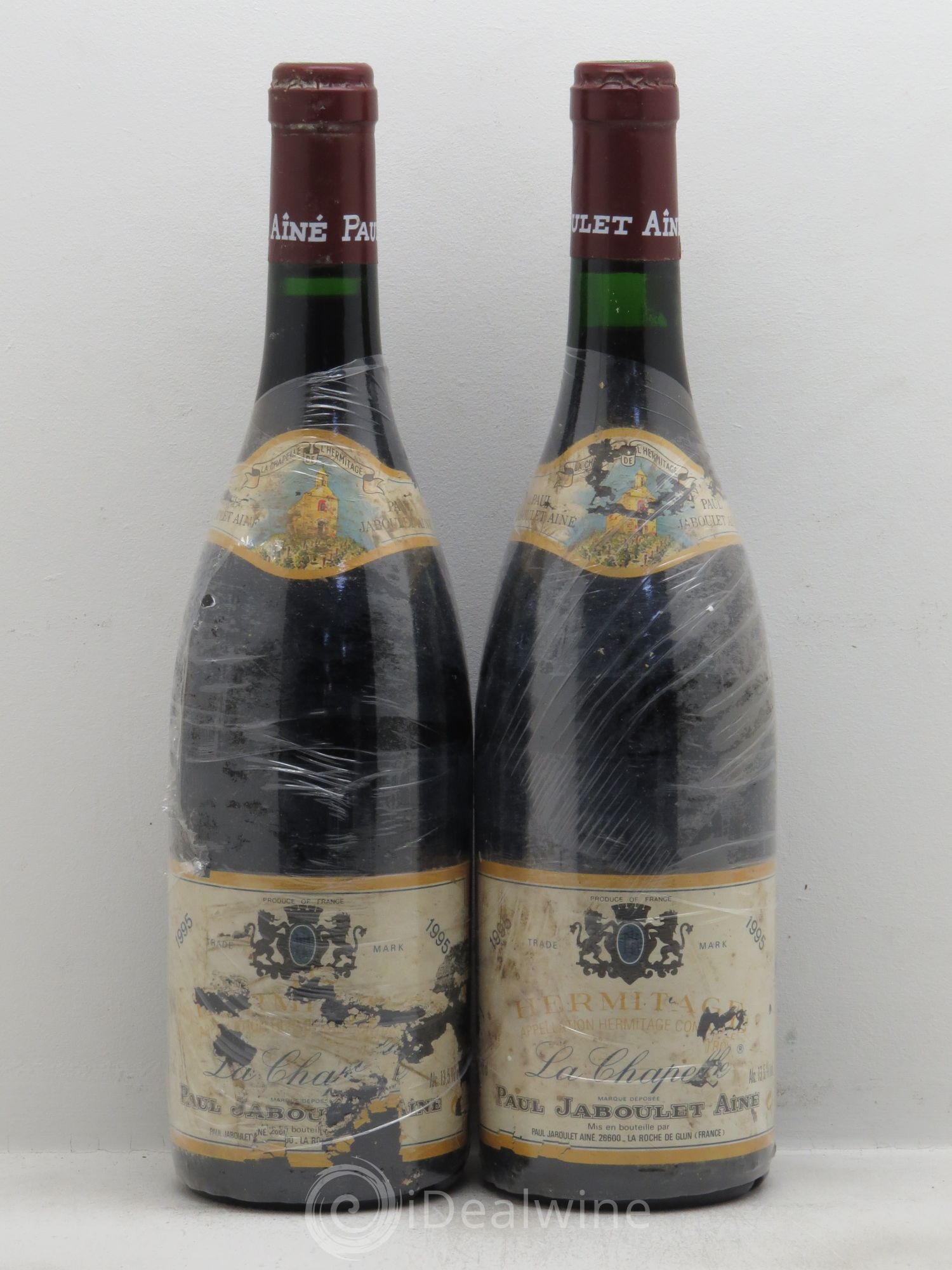 Hermitage La Chapelle Paul Jaboulet Ainé 1995 - Lot de 2 bouteilles - 0