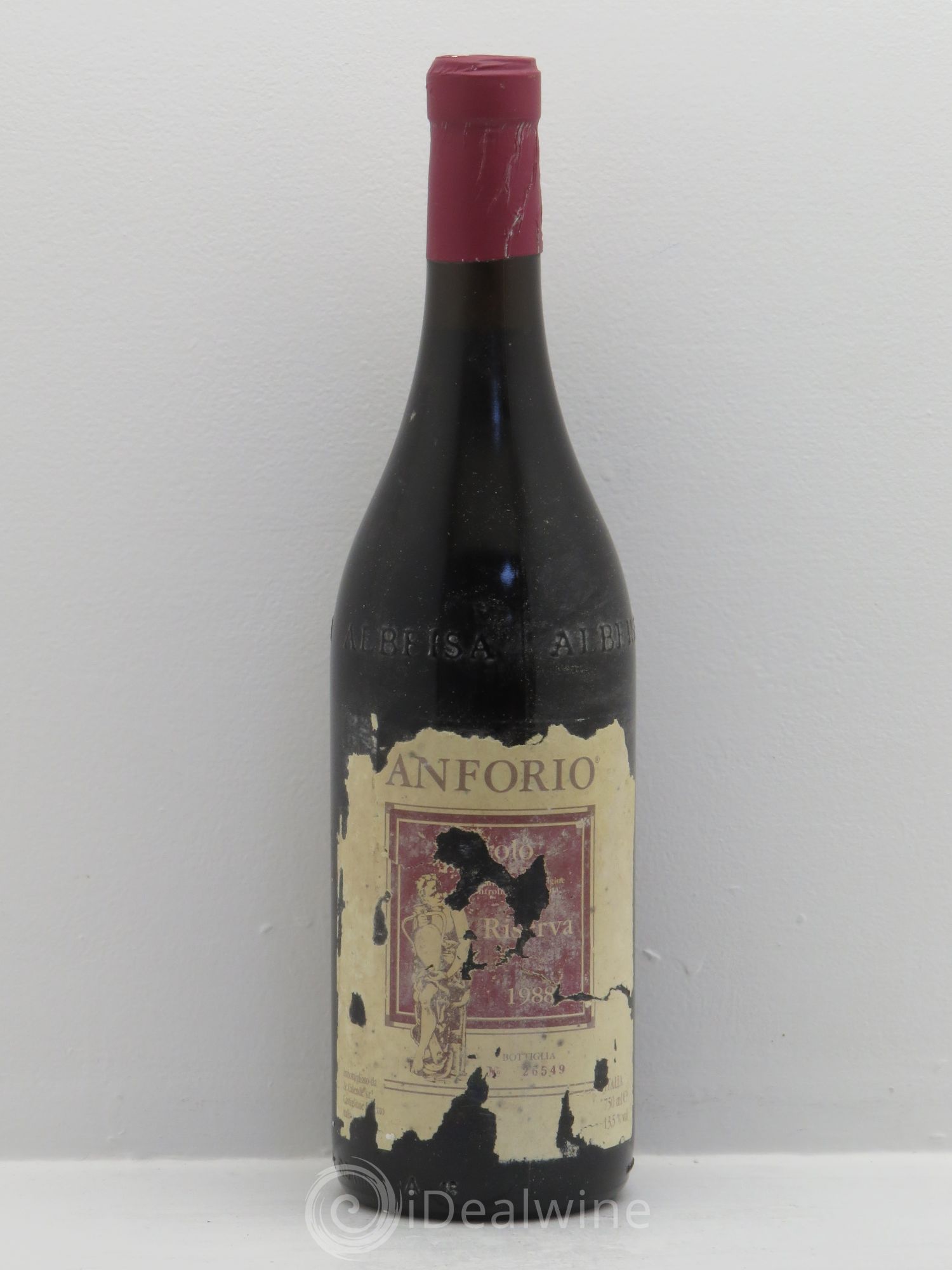 Barolo Riserva Anforio (sans prix de réserve) 1988 - Lot de 1 bouteille - 0