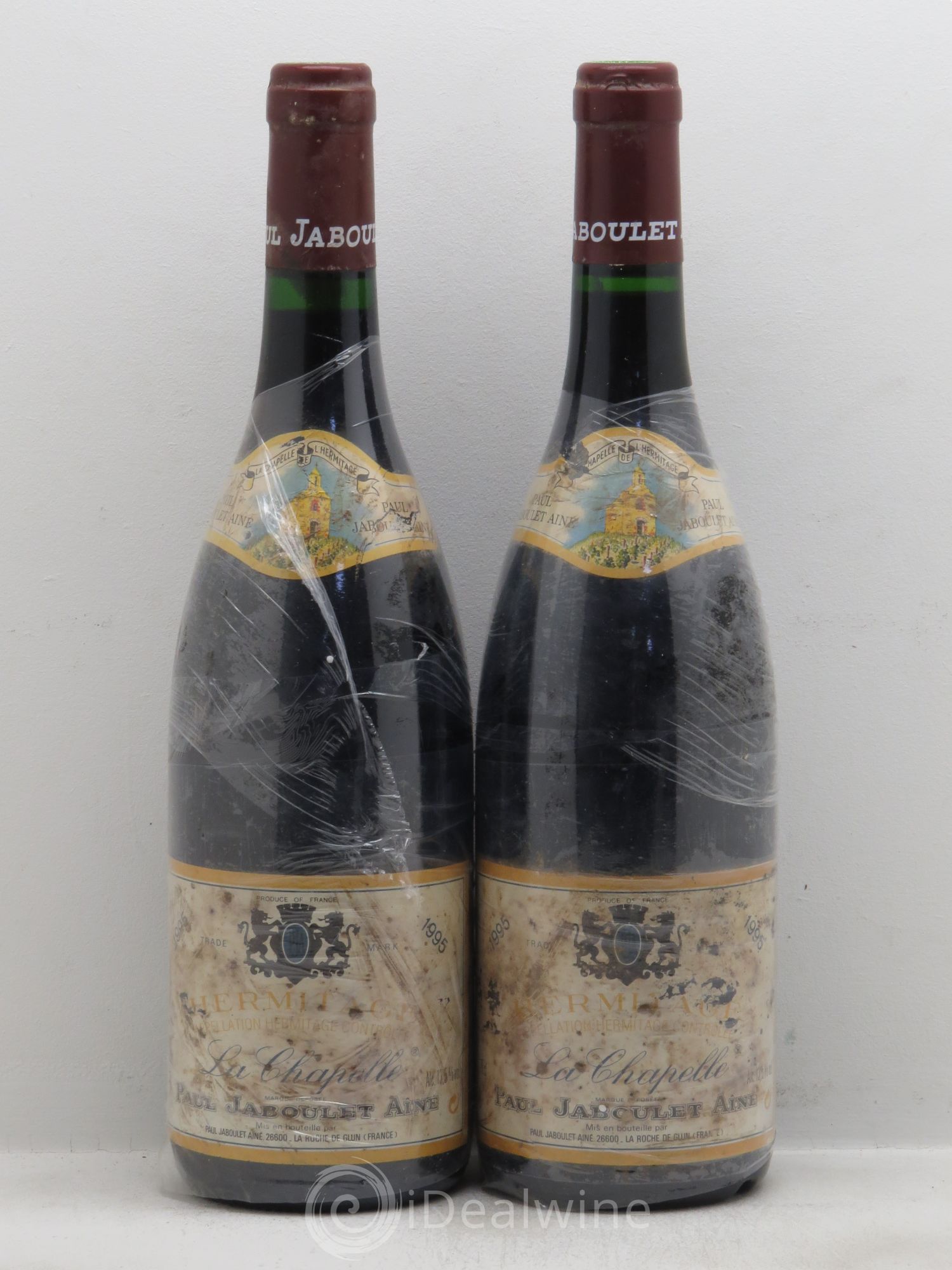 Hermitage La Chapelle Paul Jaboulet Ainé 1995 - Lot de 2 bouteilles - 0