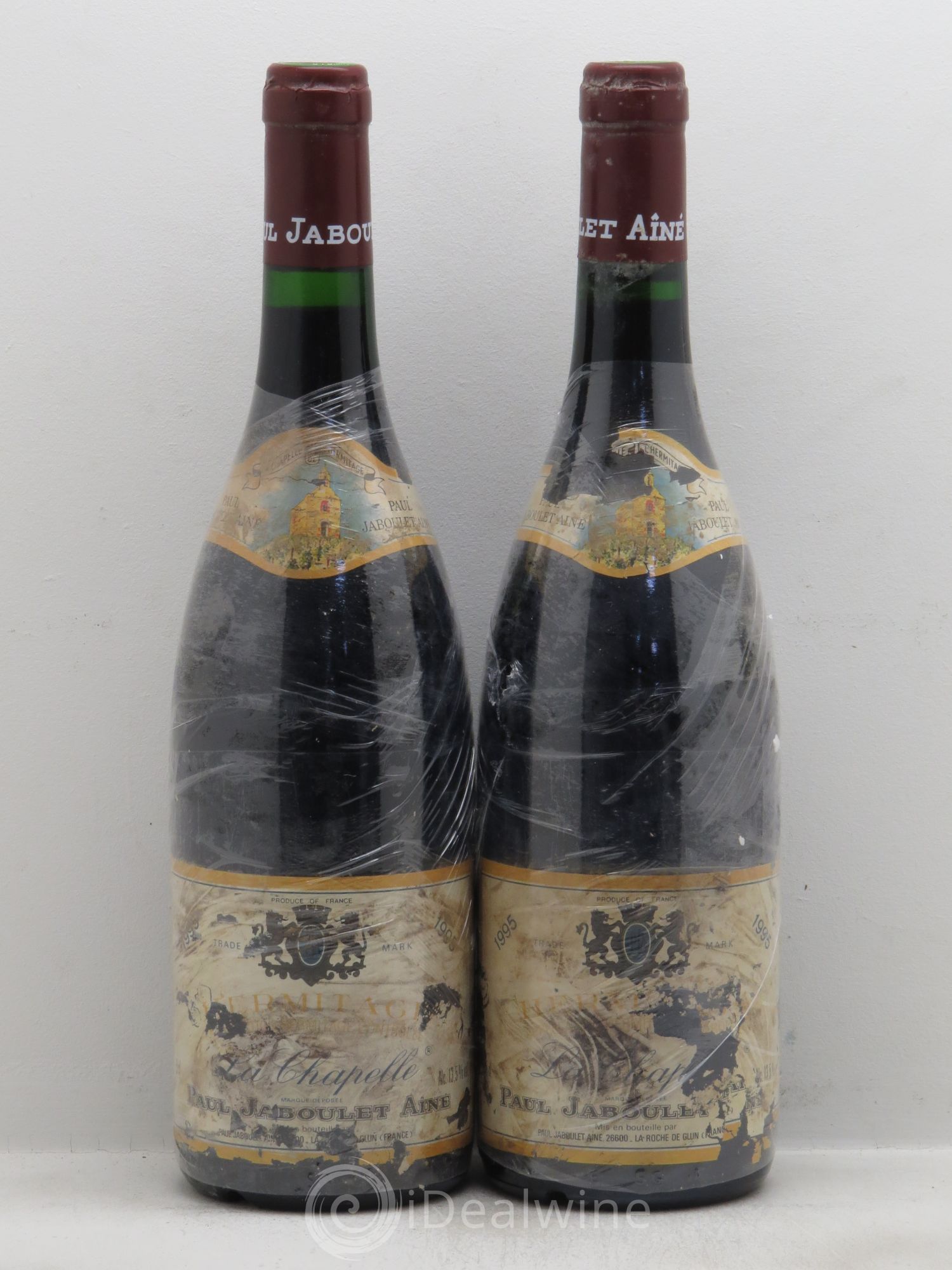 Hermitage La Chapelle Paul Jaboulet Ainé 1995 - Lot de 2 bouteilles - 0