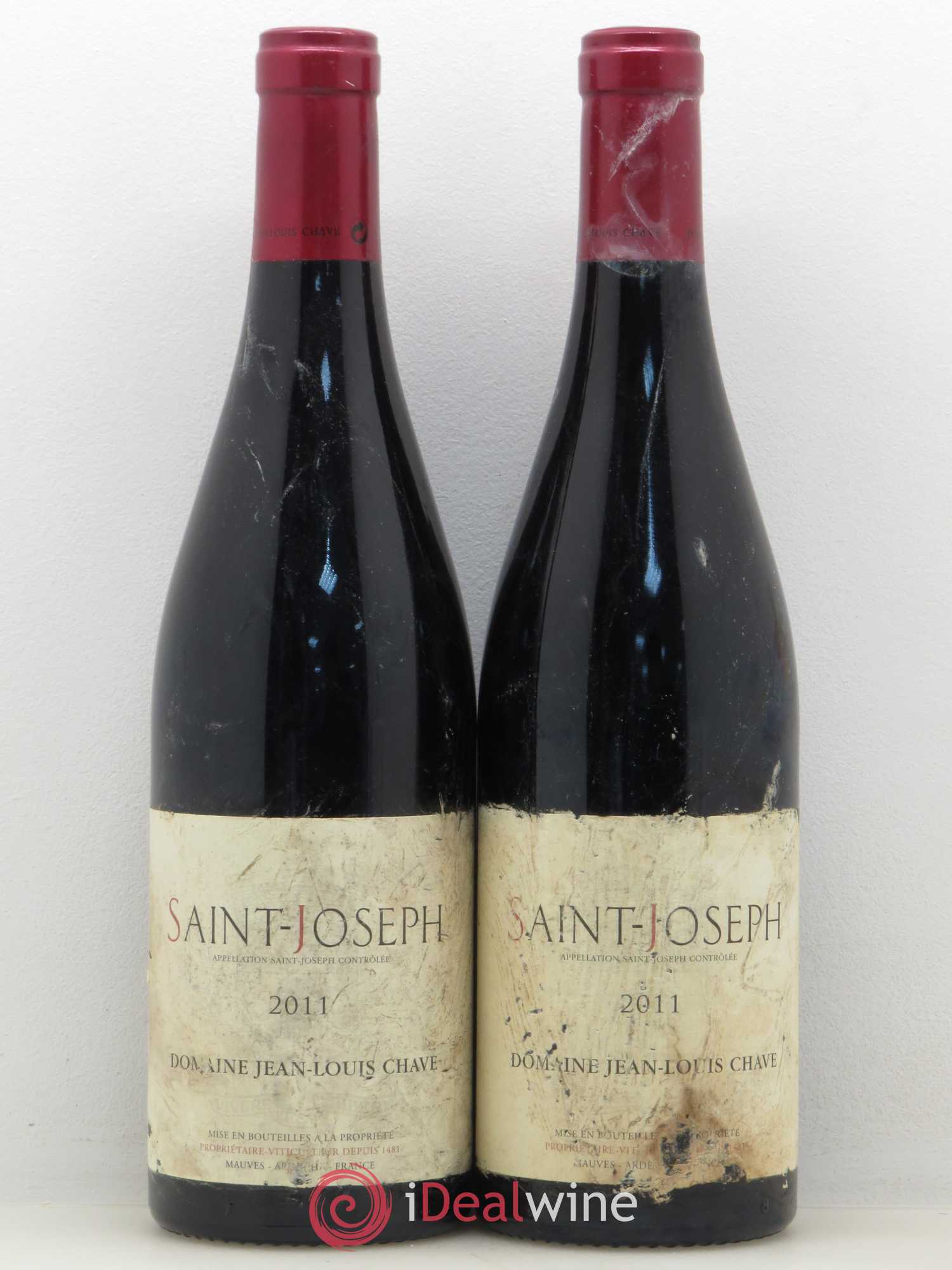 Saint-Joseph Jean-Louis Chave 2011 - Lot de 2 bouteilles - 0