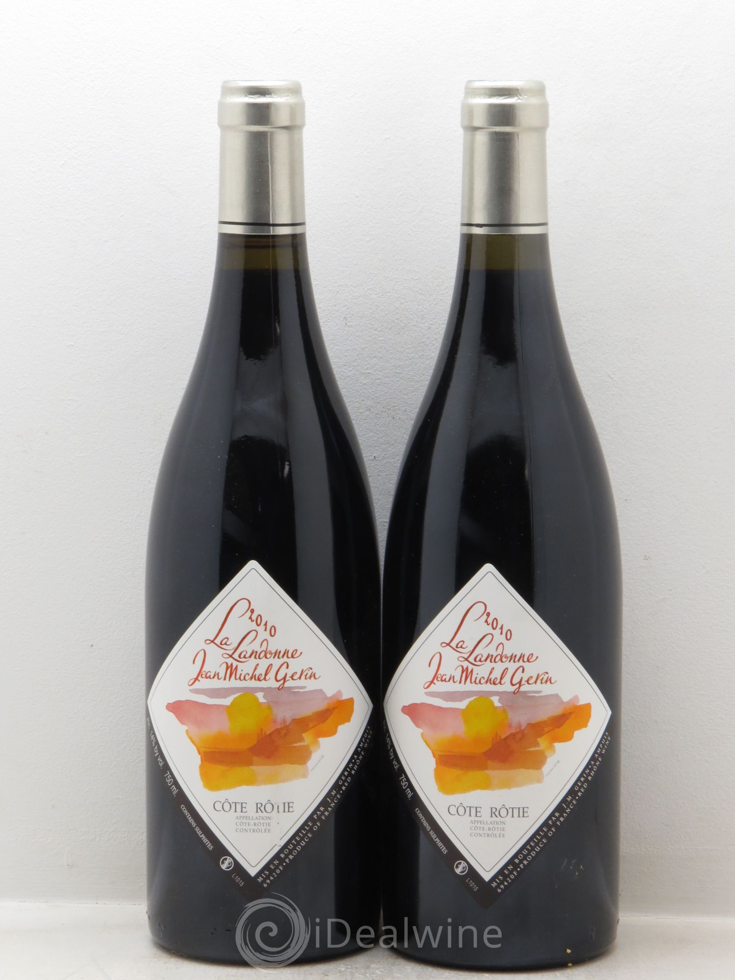 Côte-Rôtie La Landonne Jean-Michel Gerin 2010 - Lot de 2 bouteilles - 0