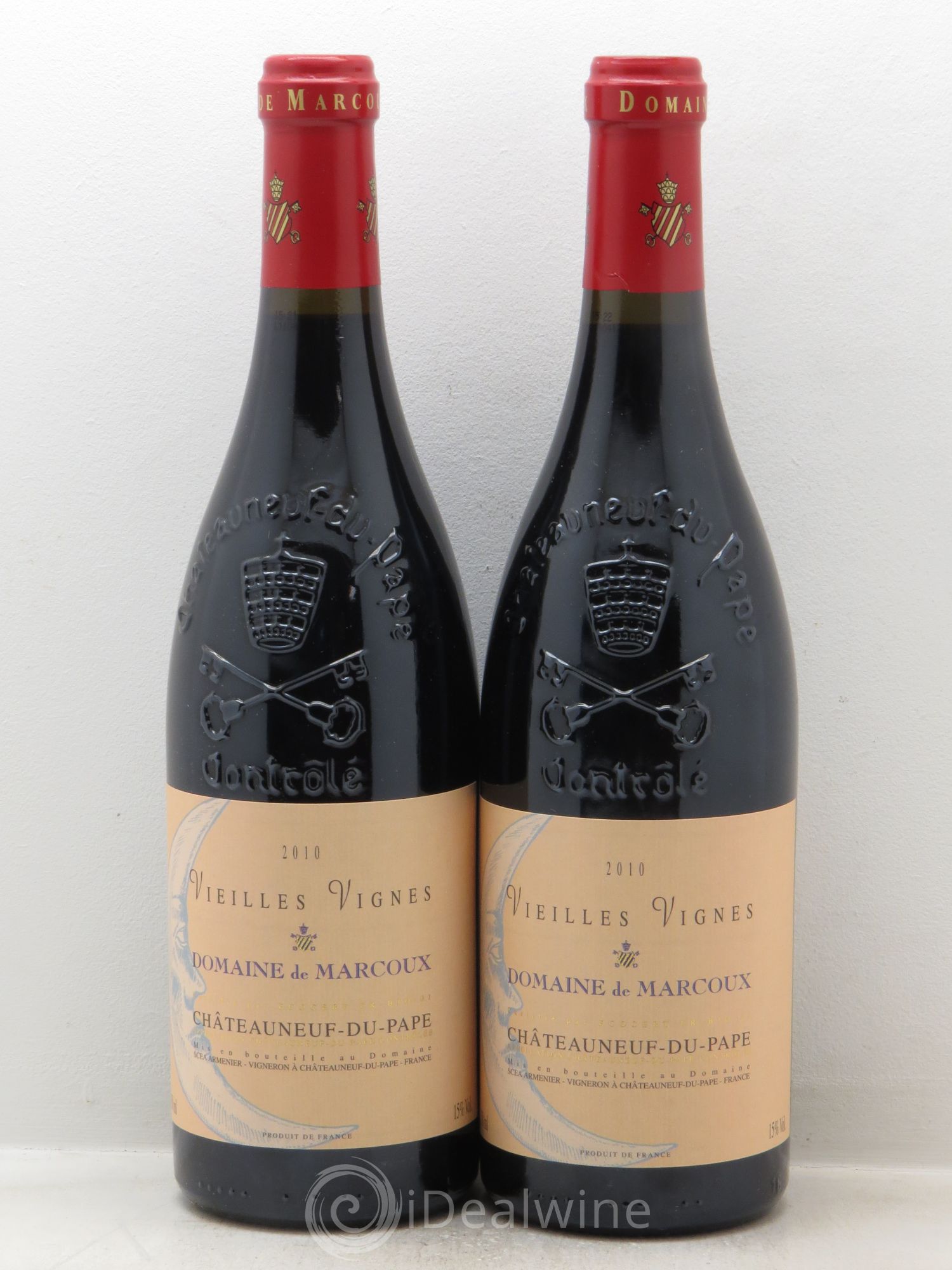 Châteauneuf-du-Pape Vieilles Vignes Marcoux (Domaine de) 2010 - Lot de 2 bouteilles - 0