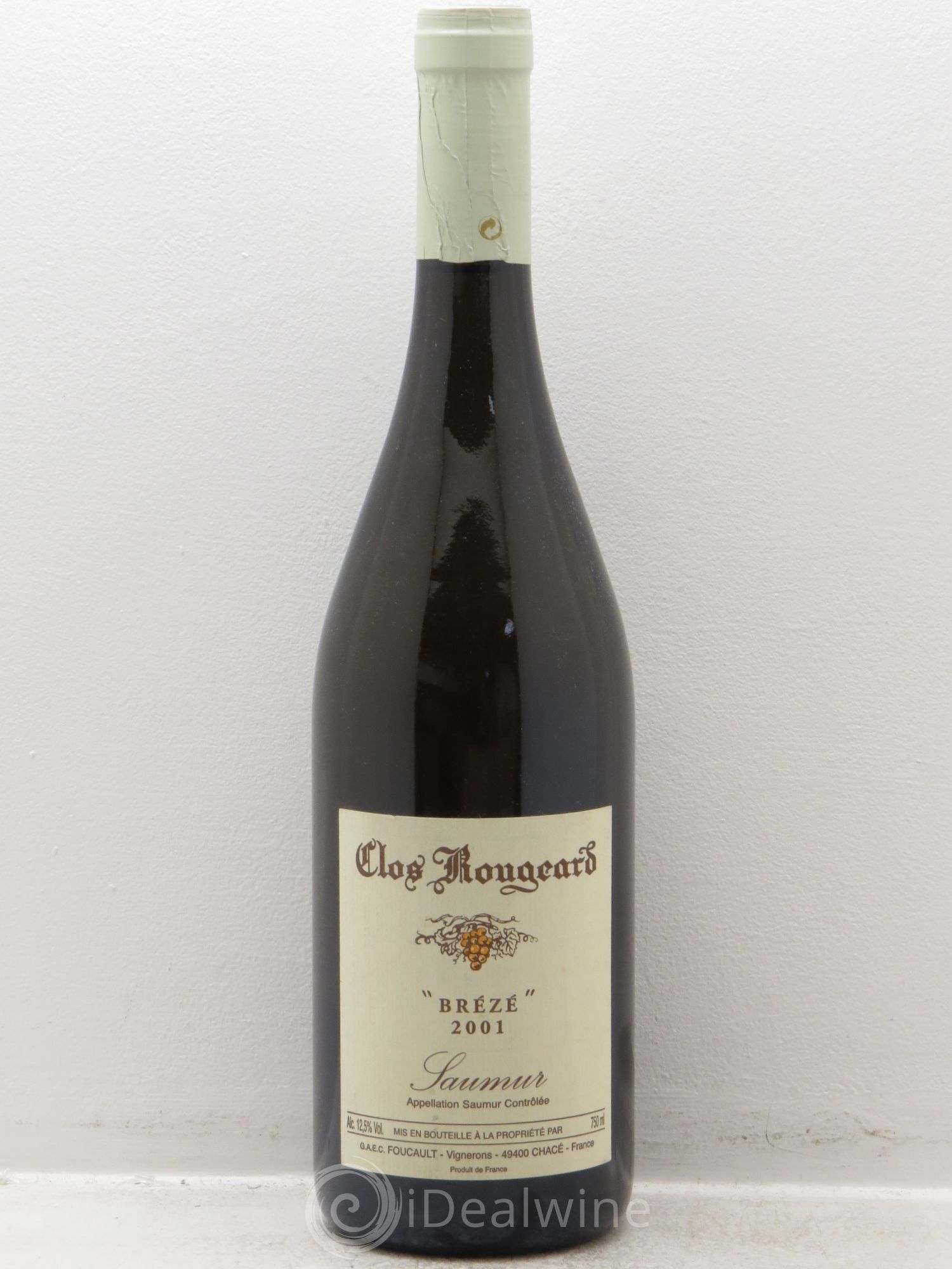 Saumur Brézé Clos Rougeard 2001 - Lot de 1 bouteille - 0