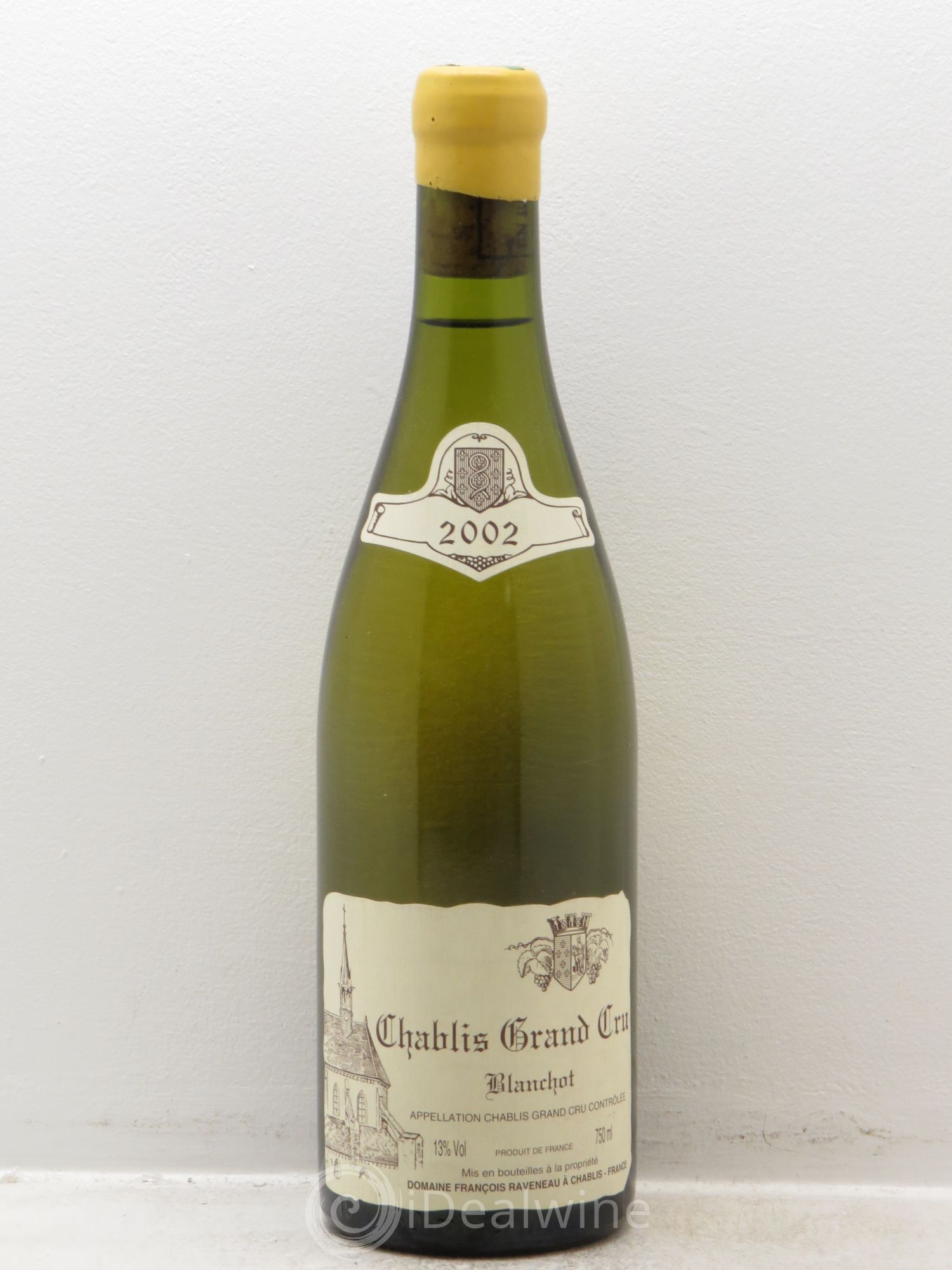 Chablis Grand Cru Blanchot Raveneau (Domaine) 2002 - Lot de 1 bouteille - 0