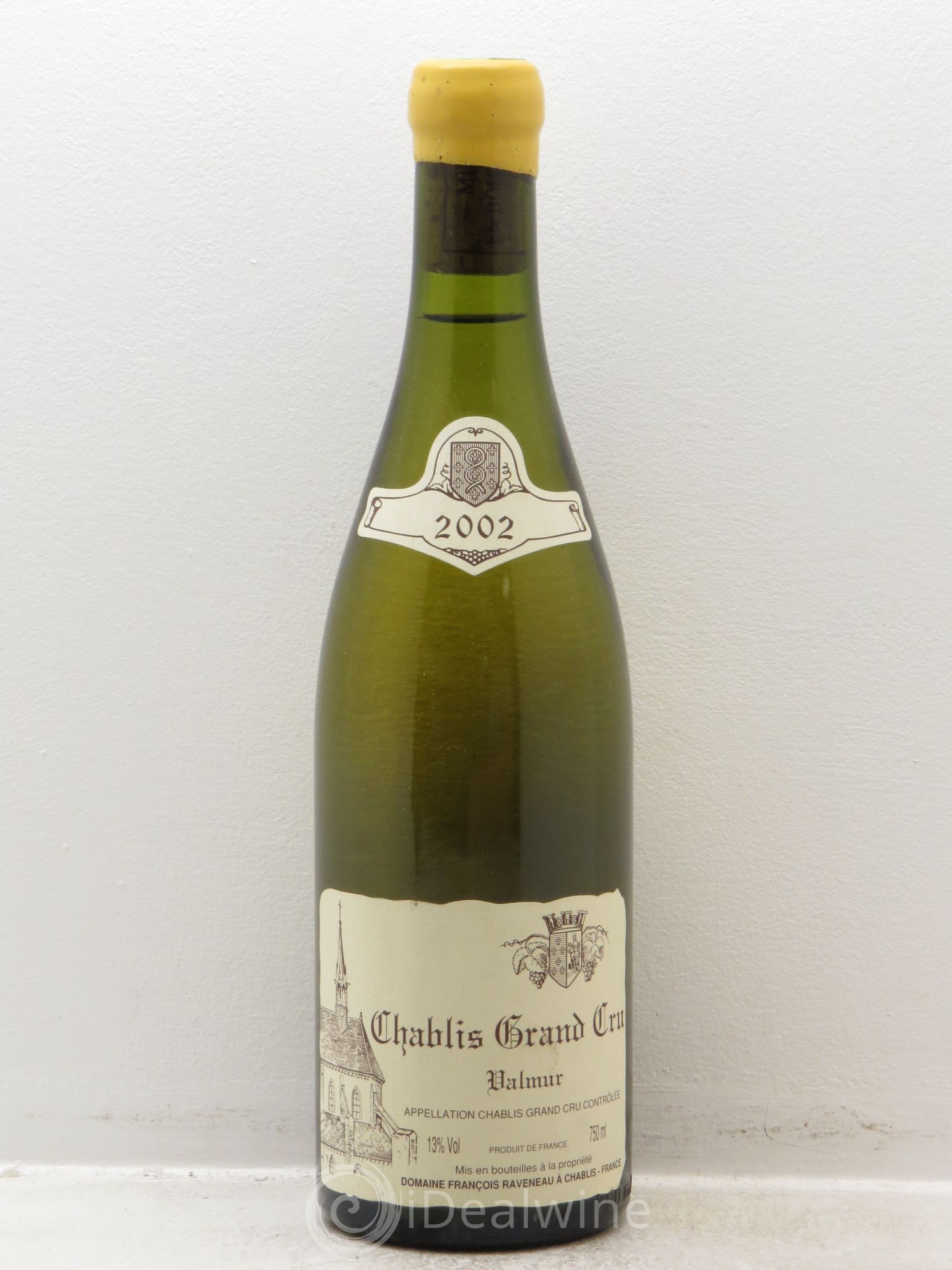 Chablis Grand Cru Valmur Raveneau (Domaine) 2002 - Lot de 1 bouteille - 0