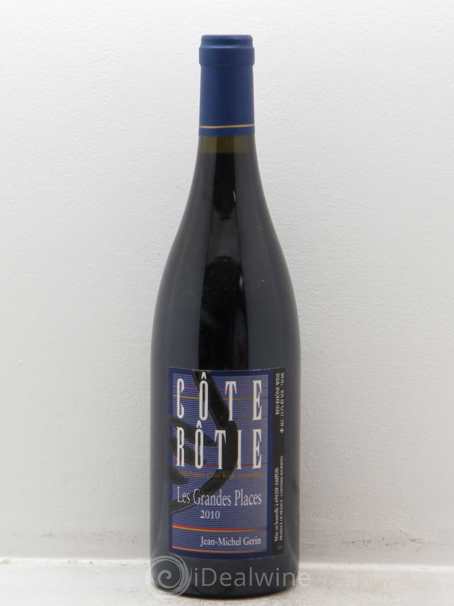 Côte-Rôtie Les Grandes Places Jean-Michel Gerin 2010 - Lot de 1 bouteille - 0