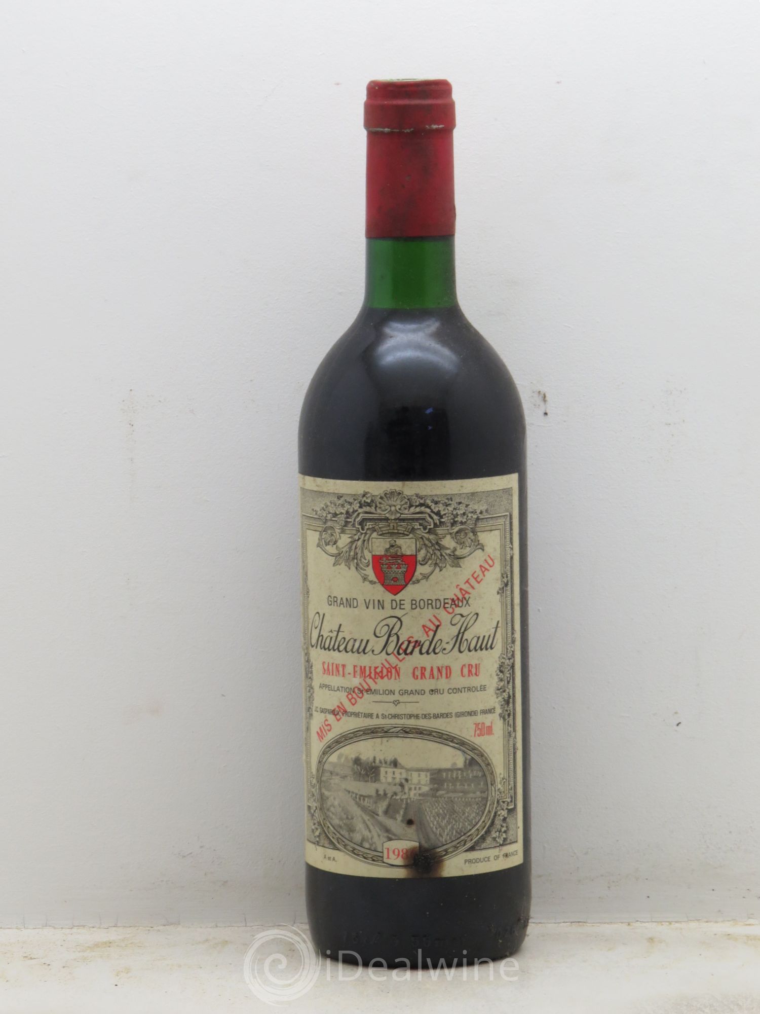 Château Barde Haut Grand Cru Classé 1986 - Lot de 6 bouteilles - 0