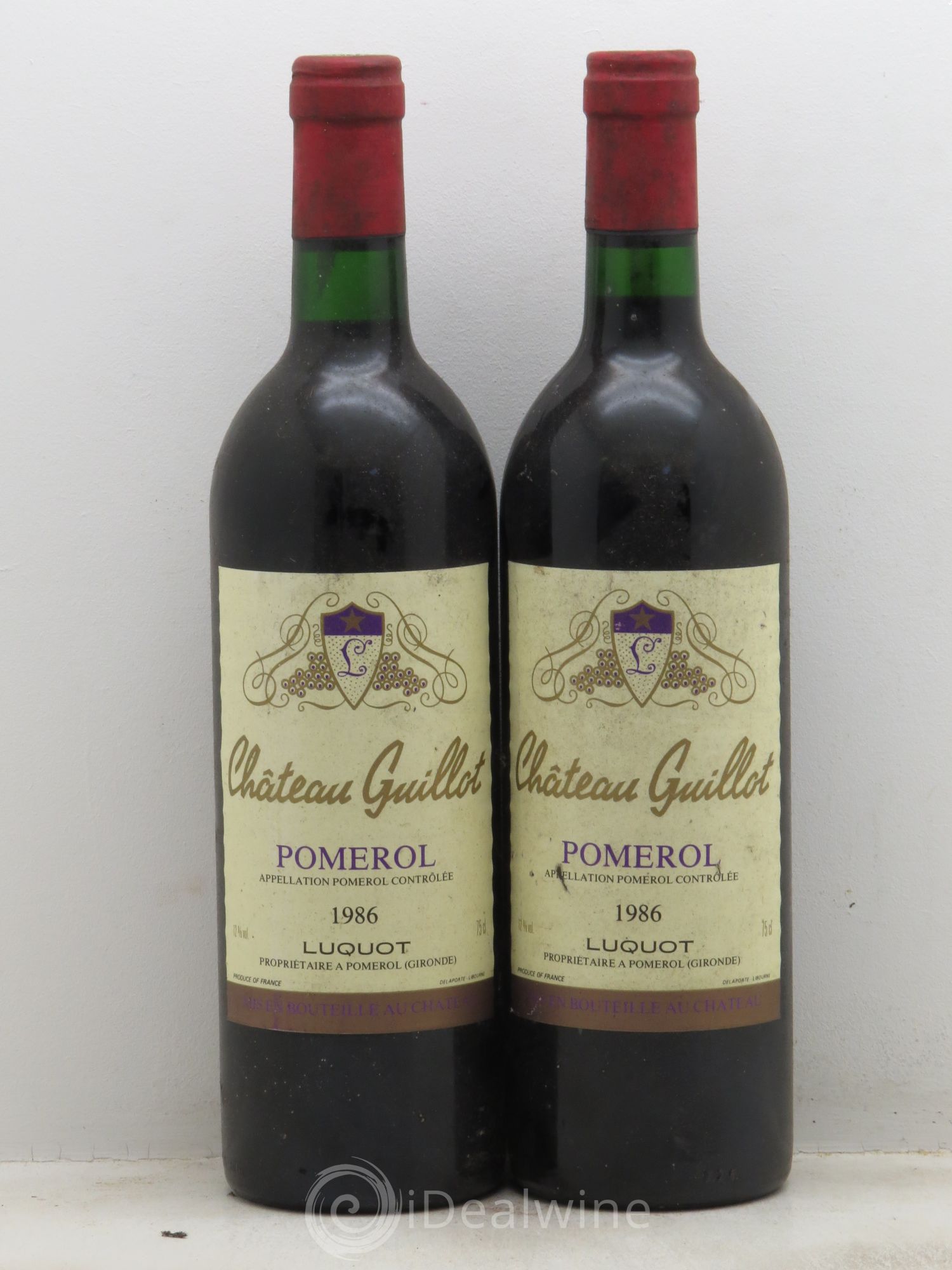Château Guillot (sans prix de réserve - no reserve) 1986 - Posten von 2 Flaschen - 0