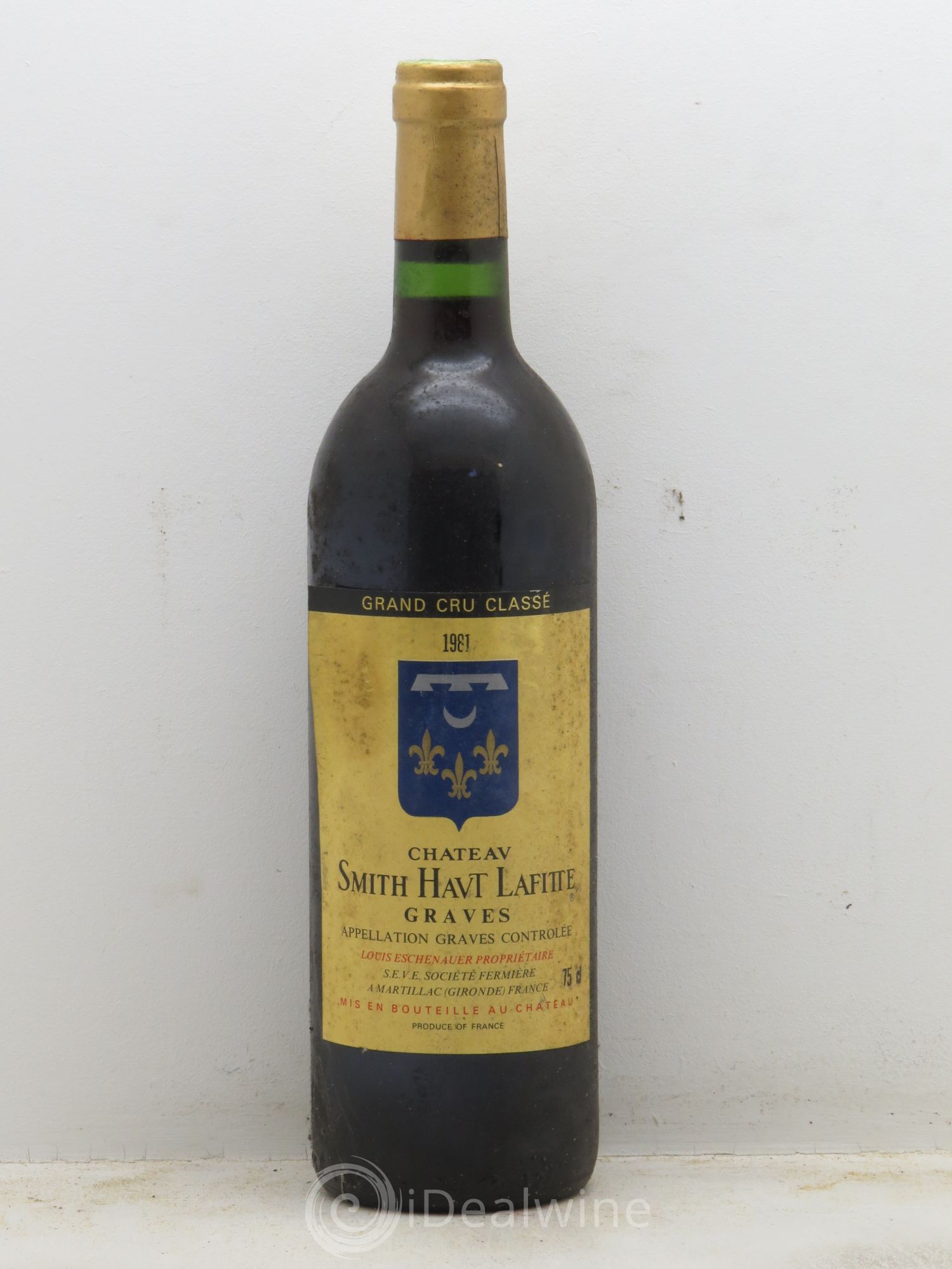 Château Smith Haut Lafitte Cru Classé de Graves 1981 - Lot de 1 bouteille - 0