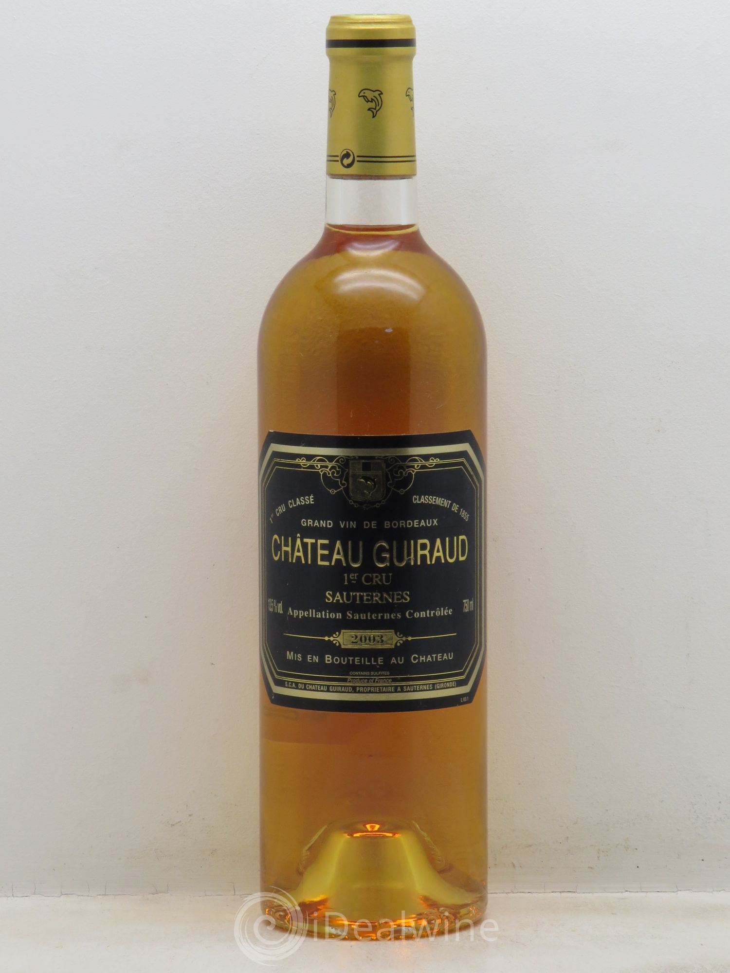Château Guiraud 1er Grand Cru Classé 2003 - Lotto di 1 bottiglia - 0