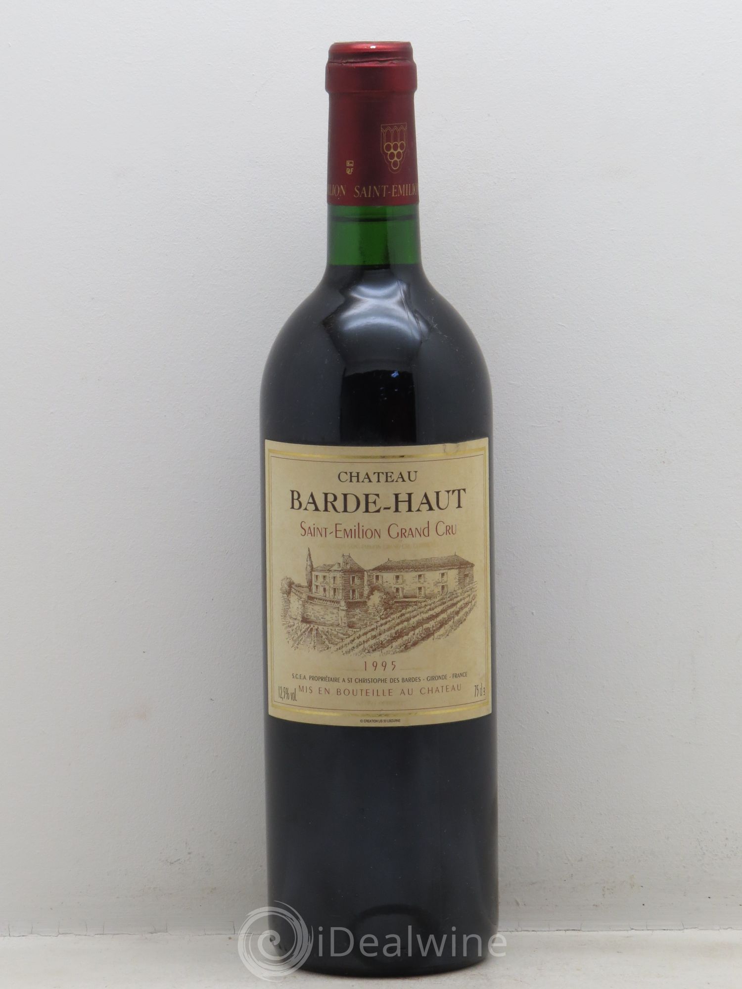 Château Barde Haut Grand Cru Classé 1995 - Lot de 1 bouteille - 0