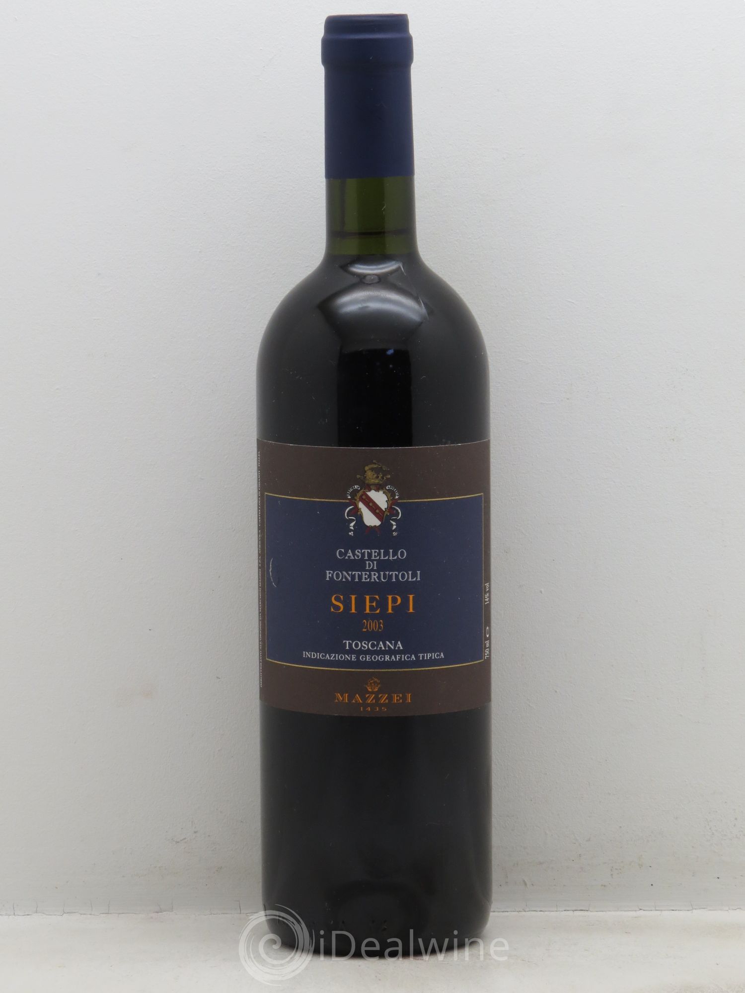 Toscana IGT Siepi Castello di Fonterutoli Mazzei 2003 - Posten von 1 Flasche - 0