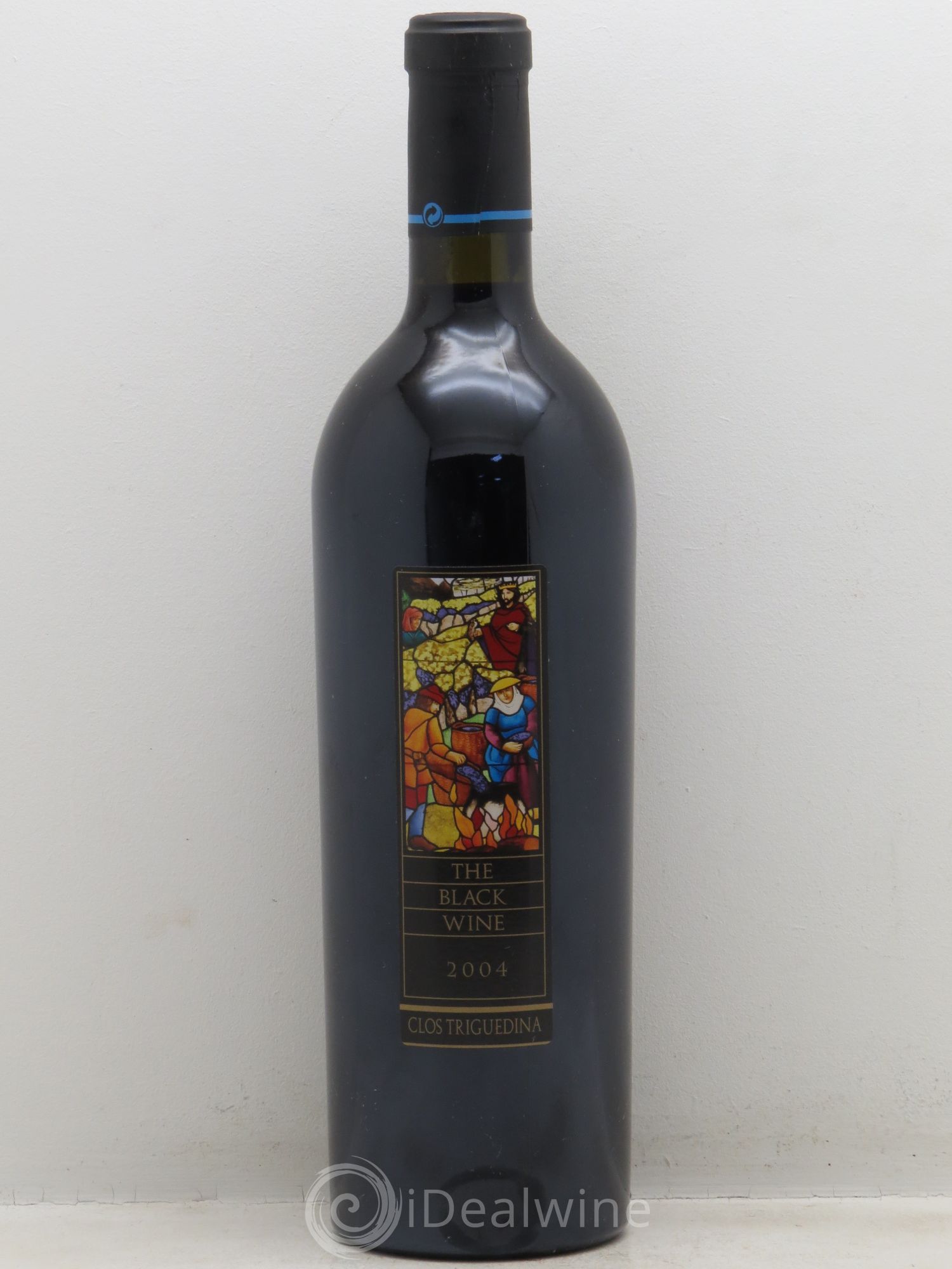 Cahors Clos Triguedina New Black Wine Jean-Luc Baldès 2004 - Lot de 1 bouteille - 0