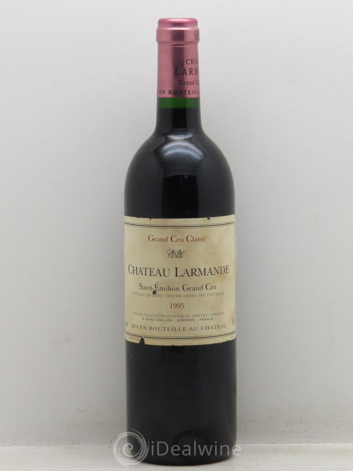 Château Larmande Grand Cru Classé 1995 - Lot de 1 bouteille - 0