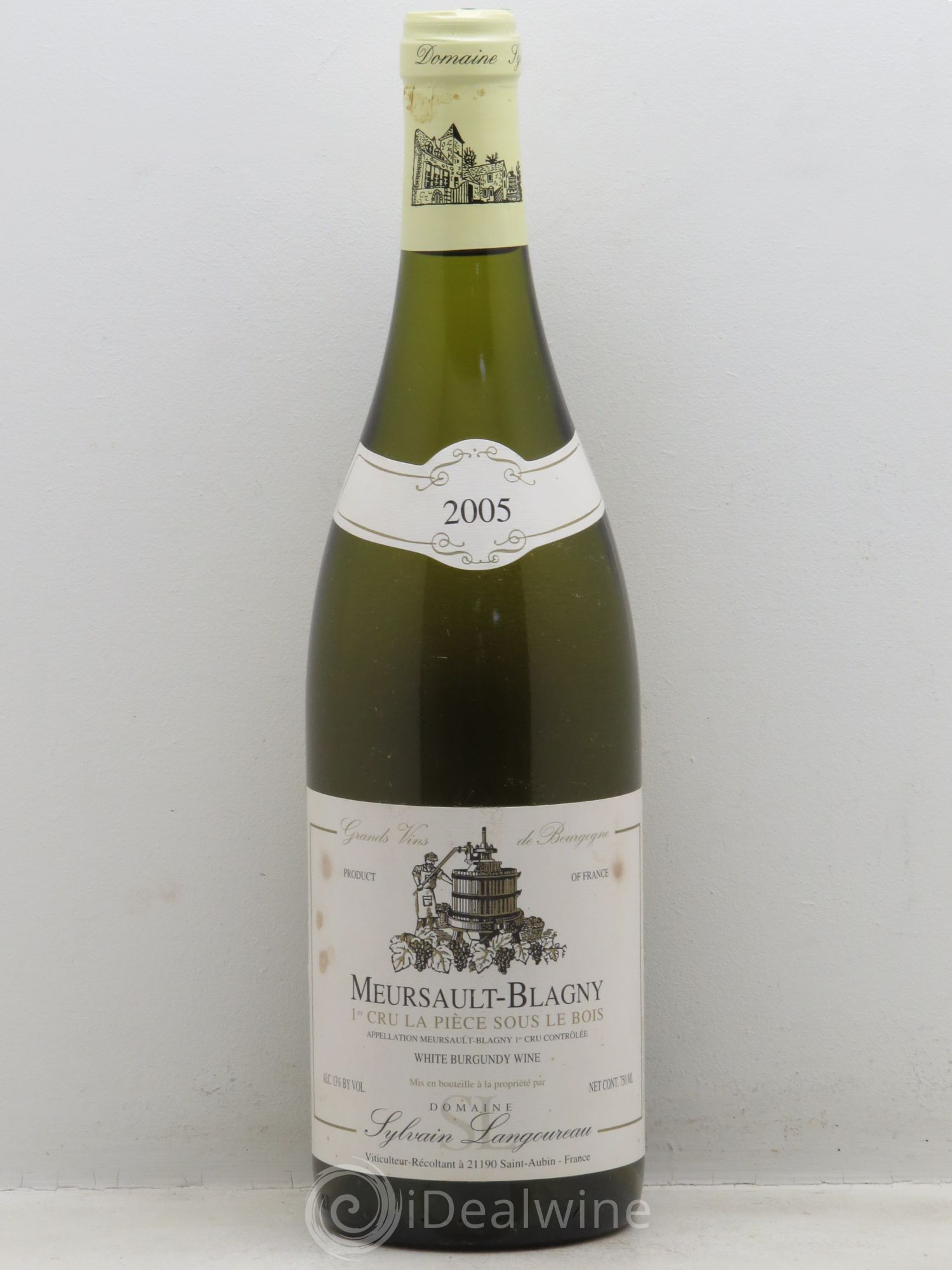 Meursault 1er Cru Blagny S.Langoureau 2005 - Posten von 1 Flasche - 0