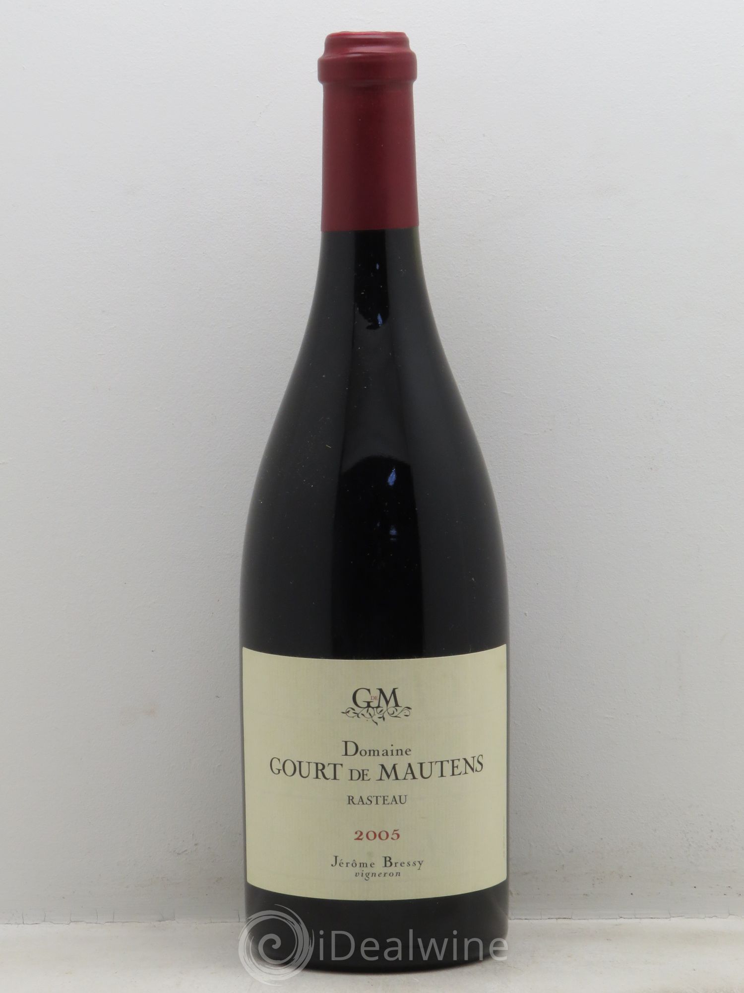Rasteau Domaine Gourt de Mautens - Jérôme Bressy 2005 - Lot de 1 bouteille - 0