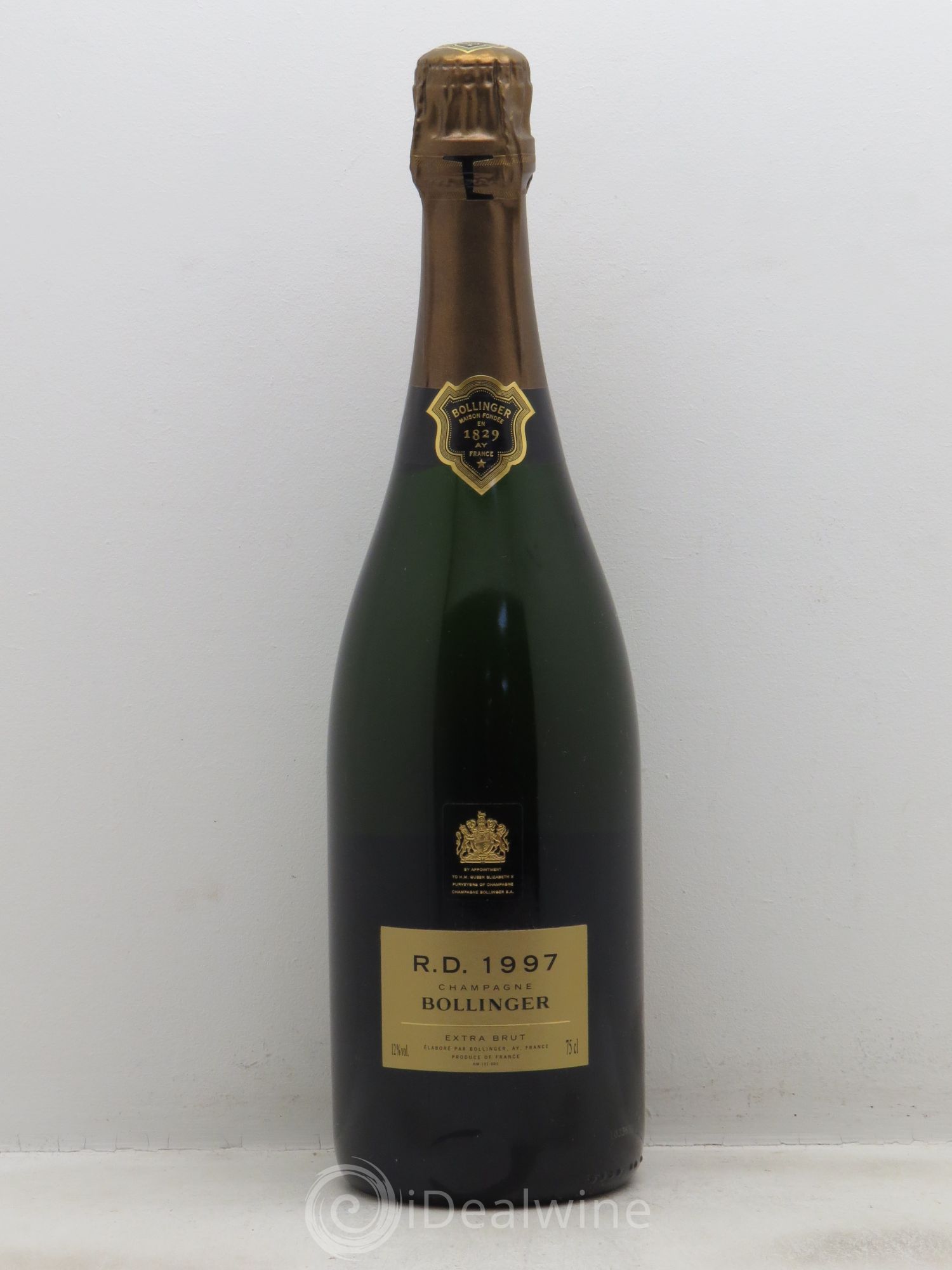 R.D. Extra-Brut Bollinger 1997 - Lot de 1 bouteille - 0