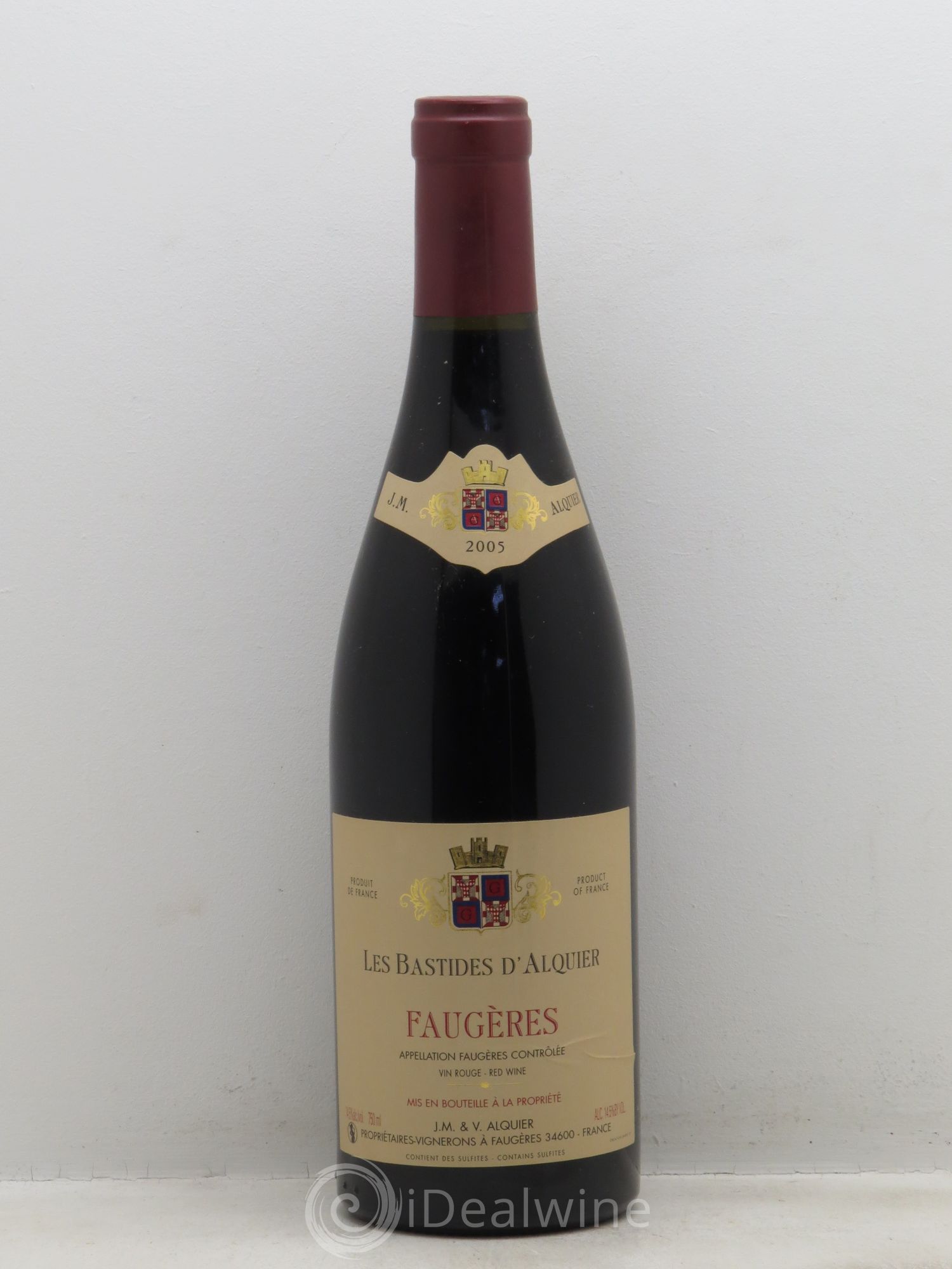Faugères Domaine Jean-Michel Alquier Les Bastides d'Alquier 2005 - Lot de 1 bouteille - 0