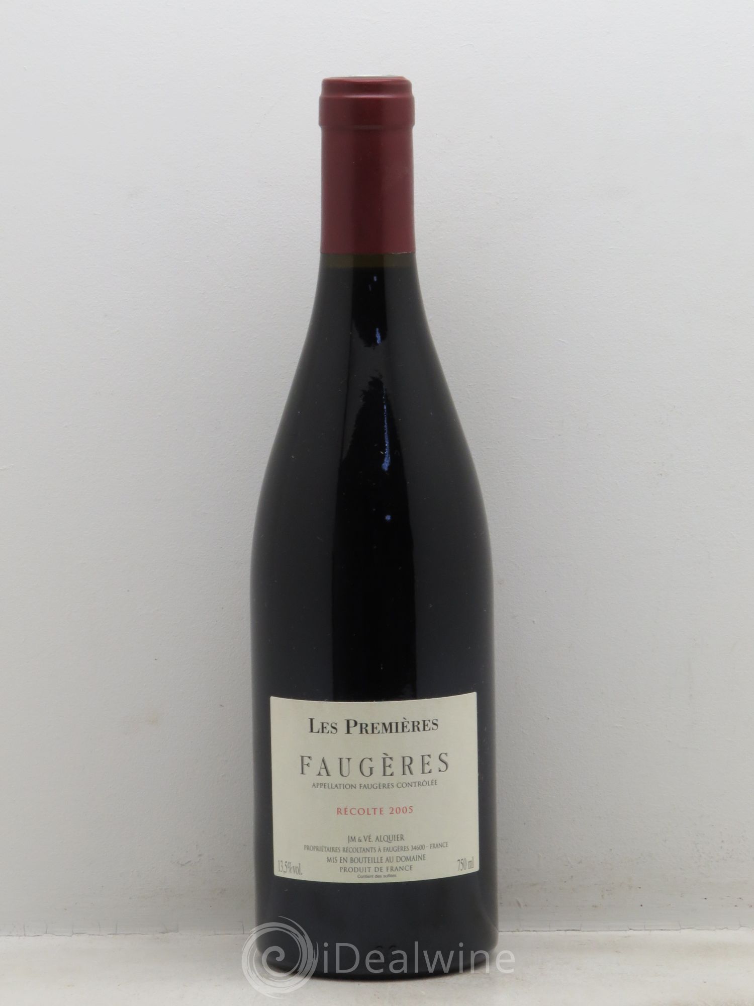Faugères Domaine Jean-Michel Alquier Les Premières 2005 - Lot de 1 bouteille - 0