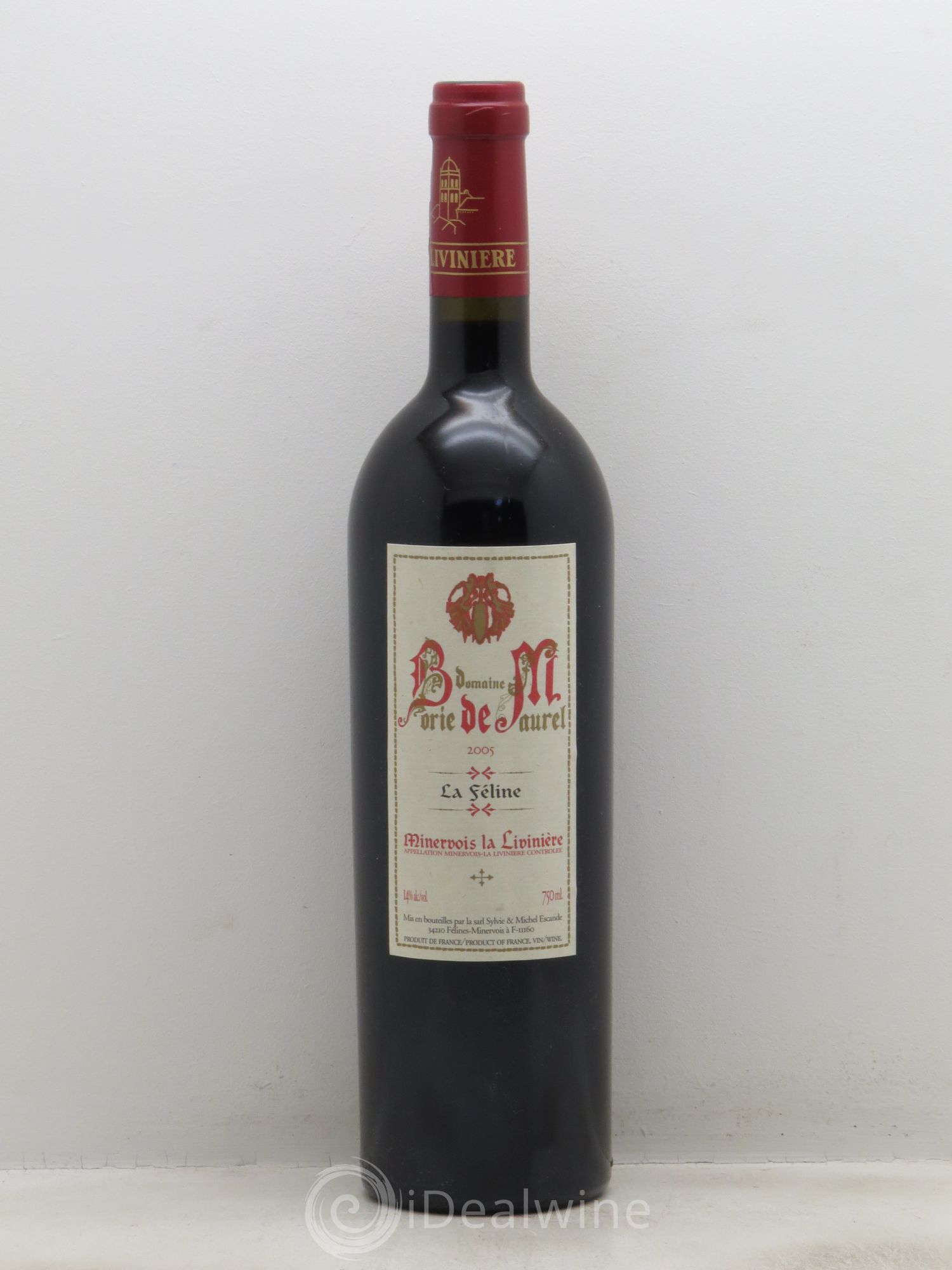 Minervois La Livinière La Féline Borie de Maurel 2005 - Posten von 1 Flasche - 0
