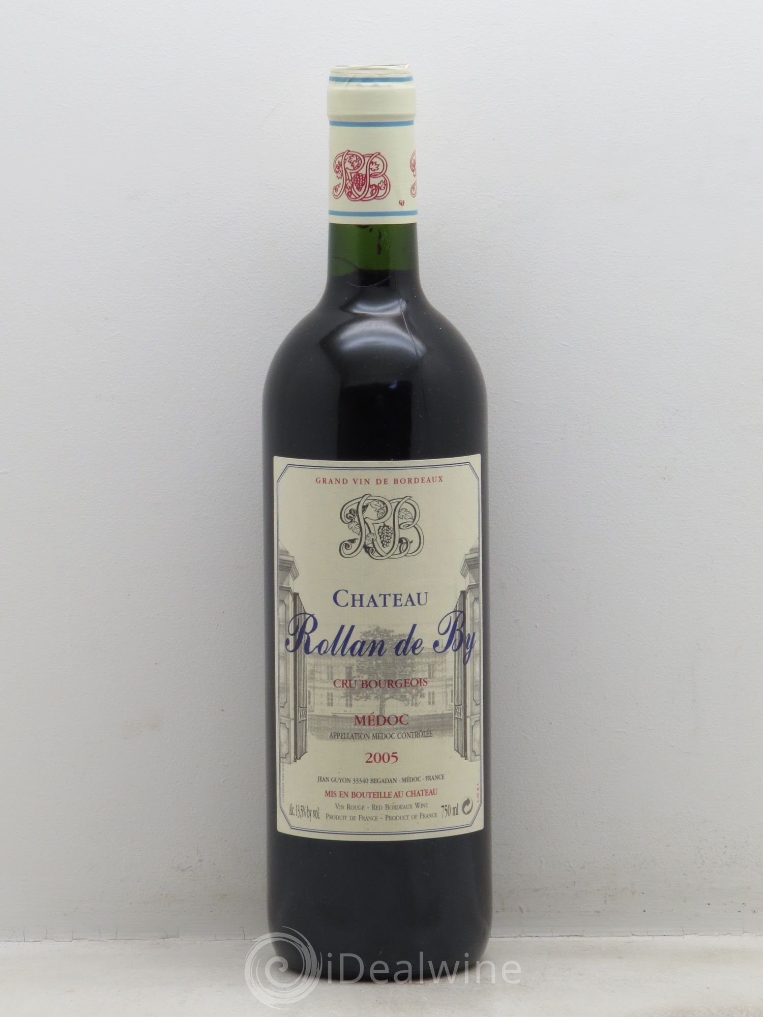 Château Rollan de By Cru Bourgeois 2005 - Lot de 1 bouteille - 0