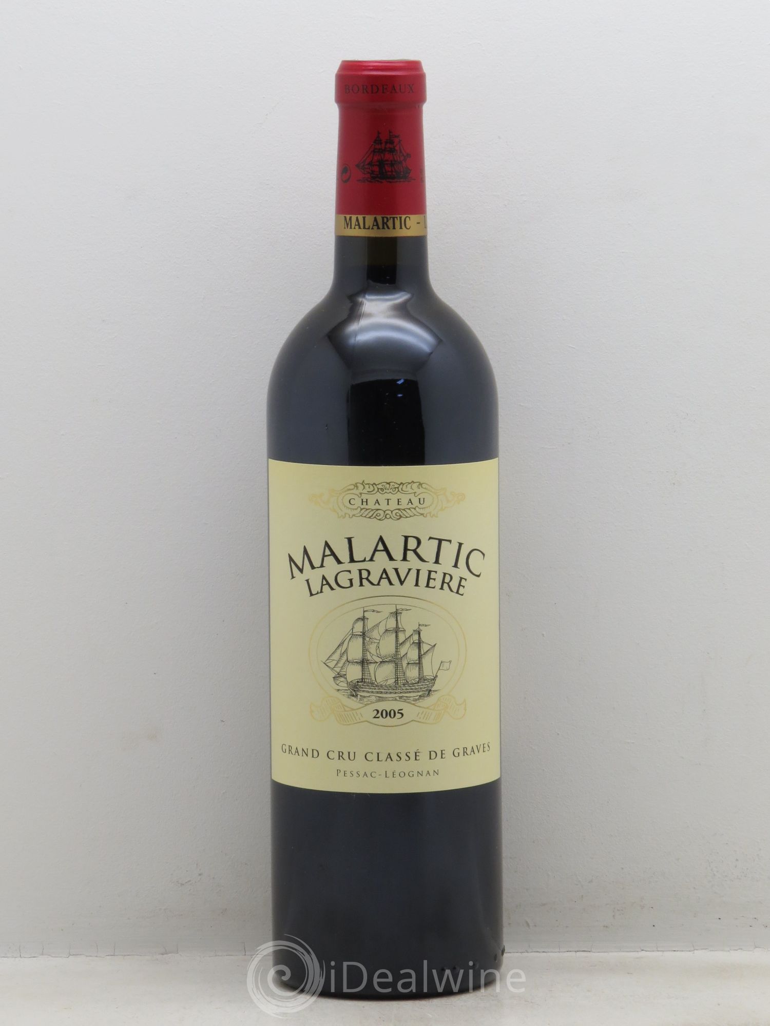 Château Malartic-Lagravière Cru Classé de Graves 2005 - Lot de 1 bouteille - 0