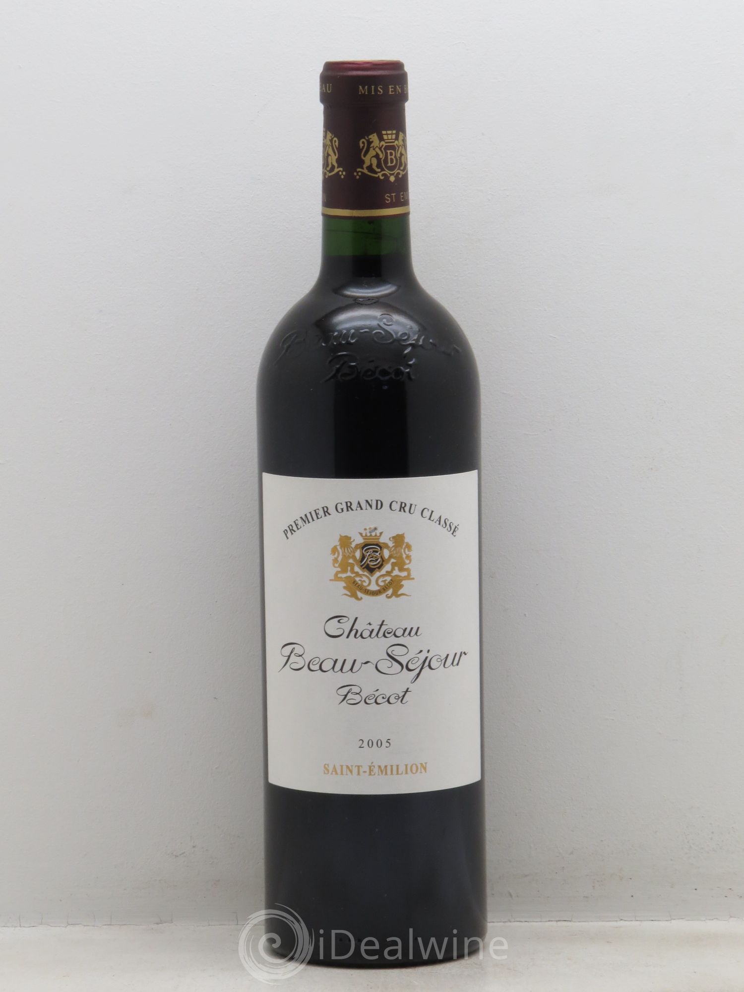 Château Beau-Séjour Bécot 1er Grand Cru Classé B 2005 - Posten von 1 Flasche - 0