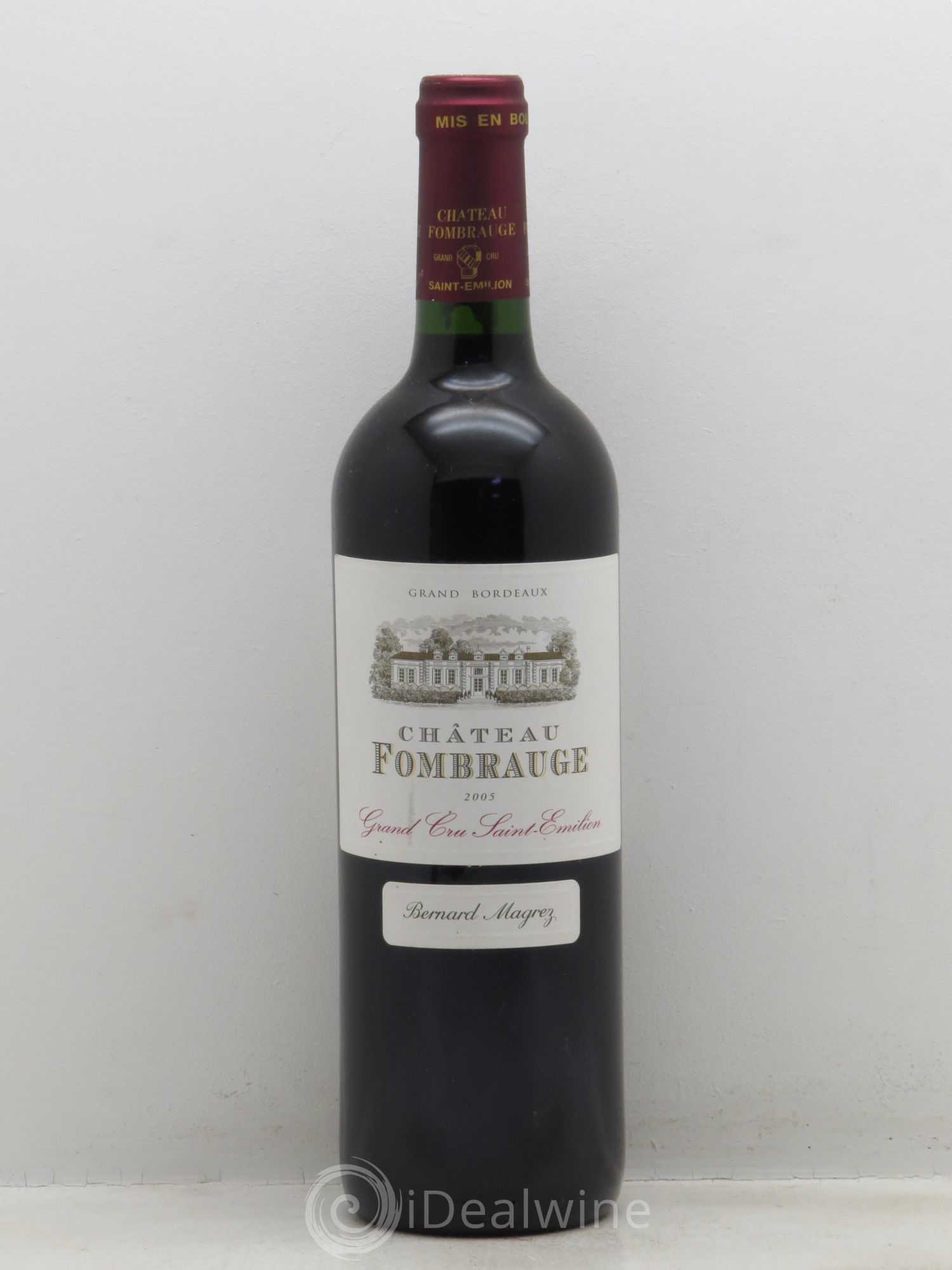 Château Fombrauge Grand Cru Classé 2005 - Lot de 1 bouteille - 0