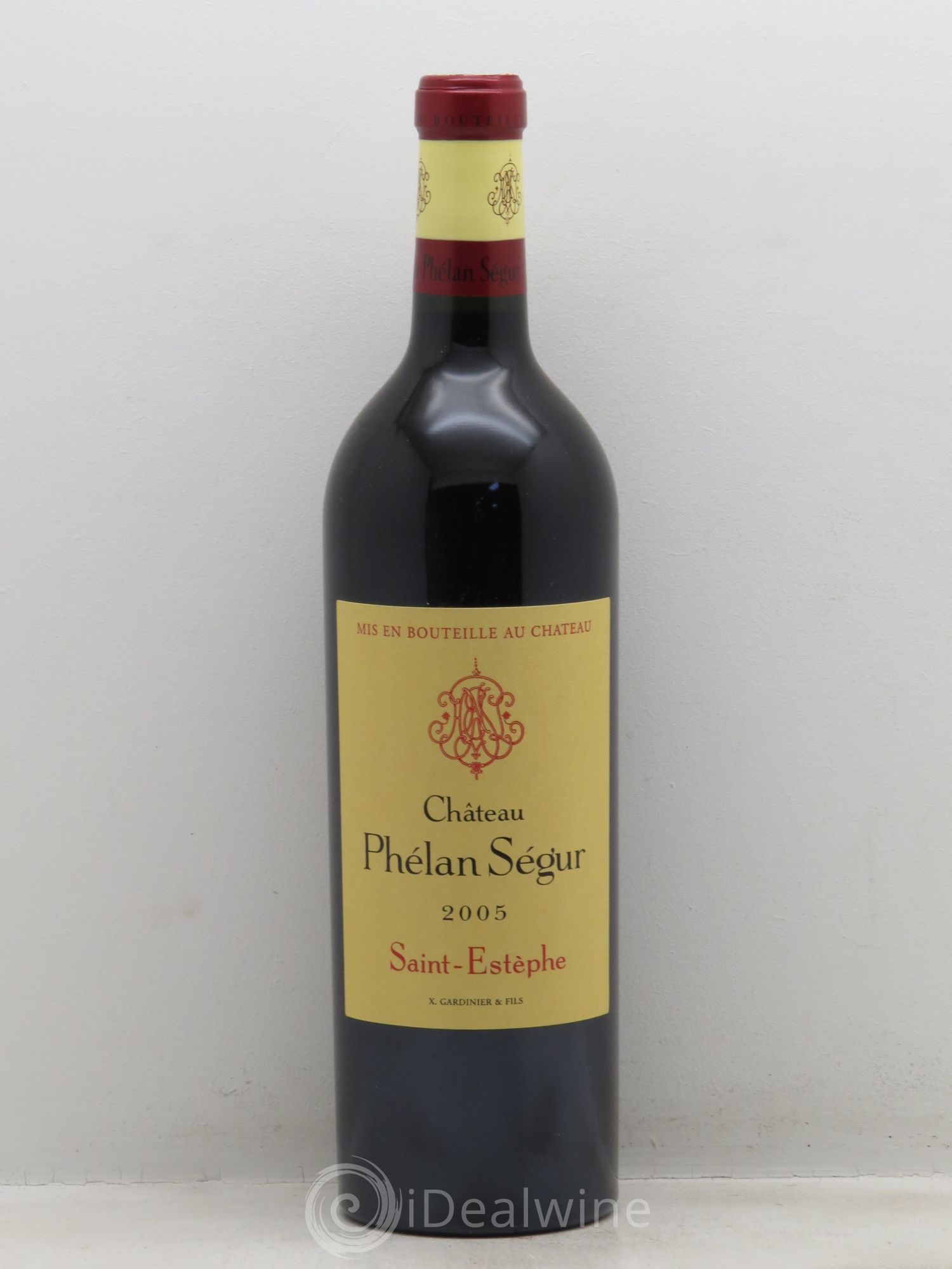 Château Phélan Ségur 2005 - Lot de 1 bouteille - 0