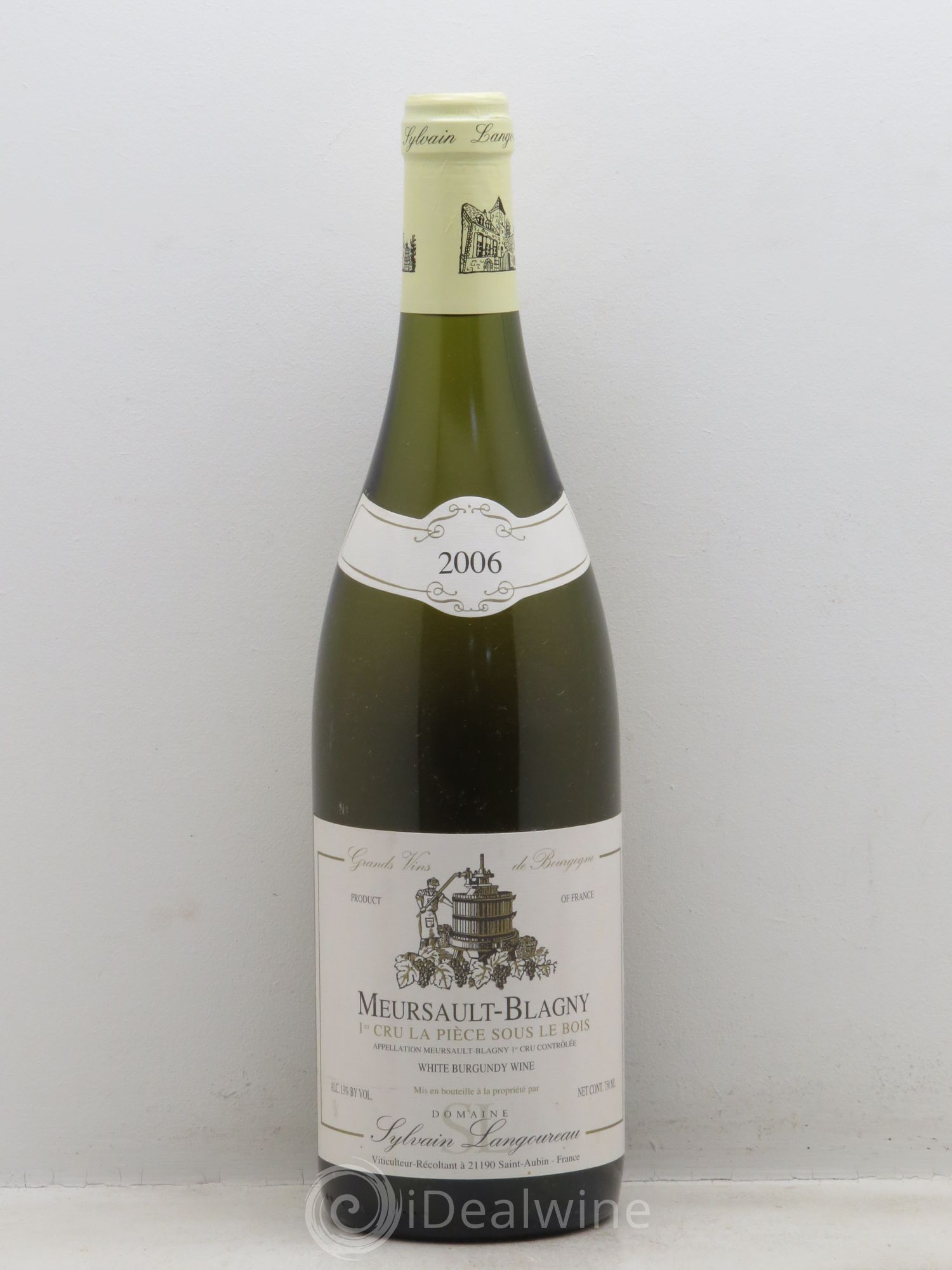 Meursault 1er Cru Blagny Sylvain Langoureau 2006 - Posten von 1 Flasche - 0