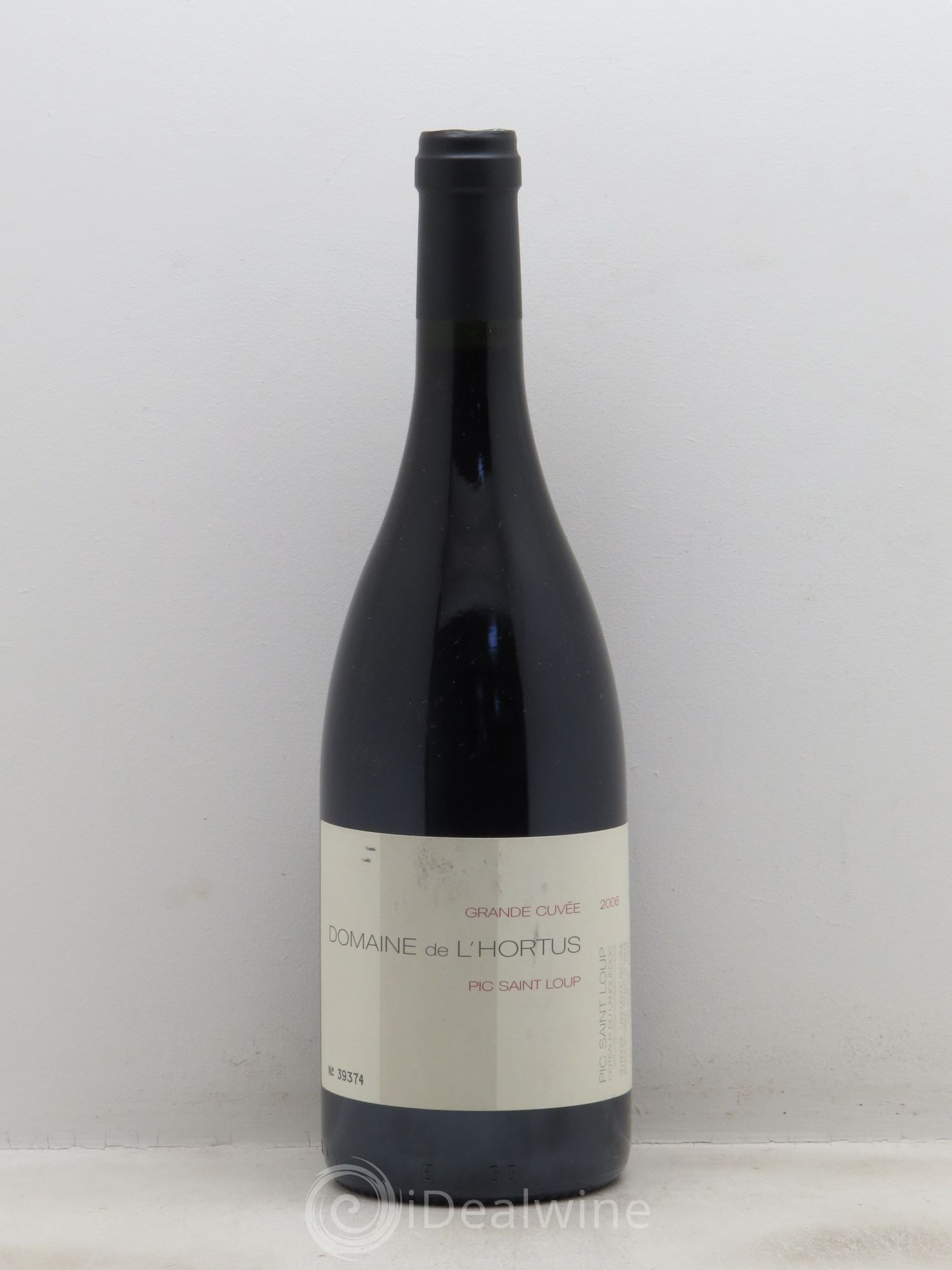 Pic Saint-Loup Domaine de L'Hortus Grande Cuvée Famille Orliac 2006 - Lot de 1 bouteille - 0