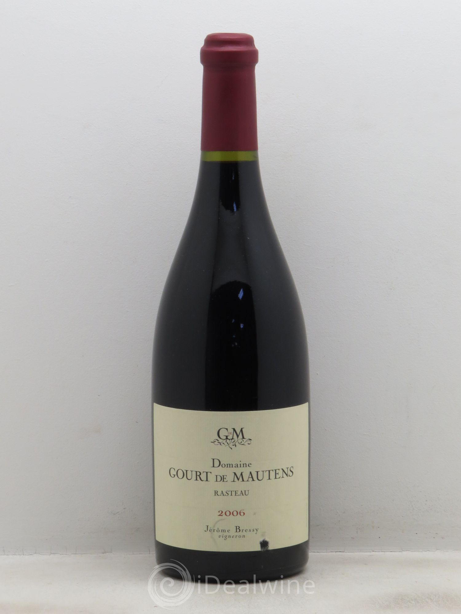 Rasteau Domaine Gourt de Mautens - Jérôme Bressy 2006 - Lot de 1 bouteille - 0