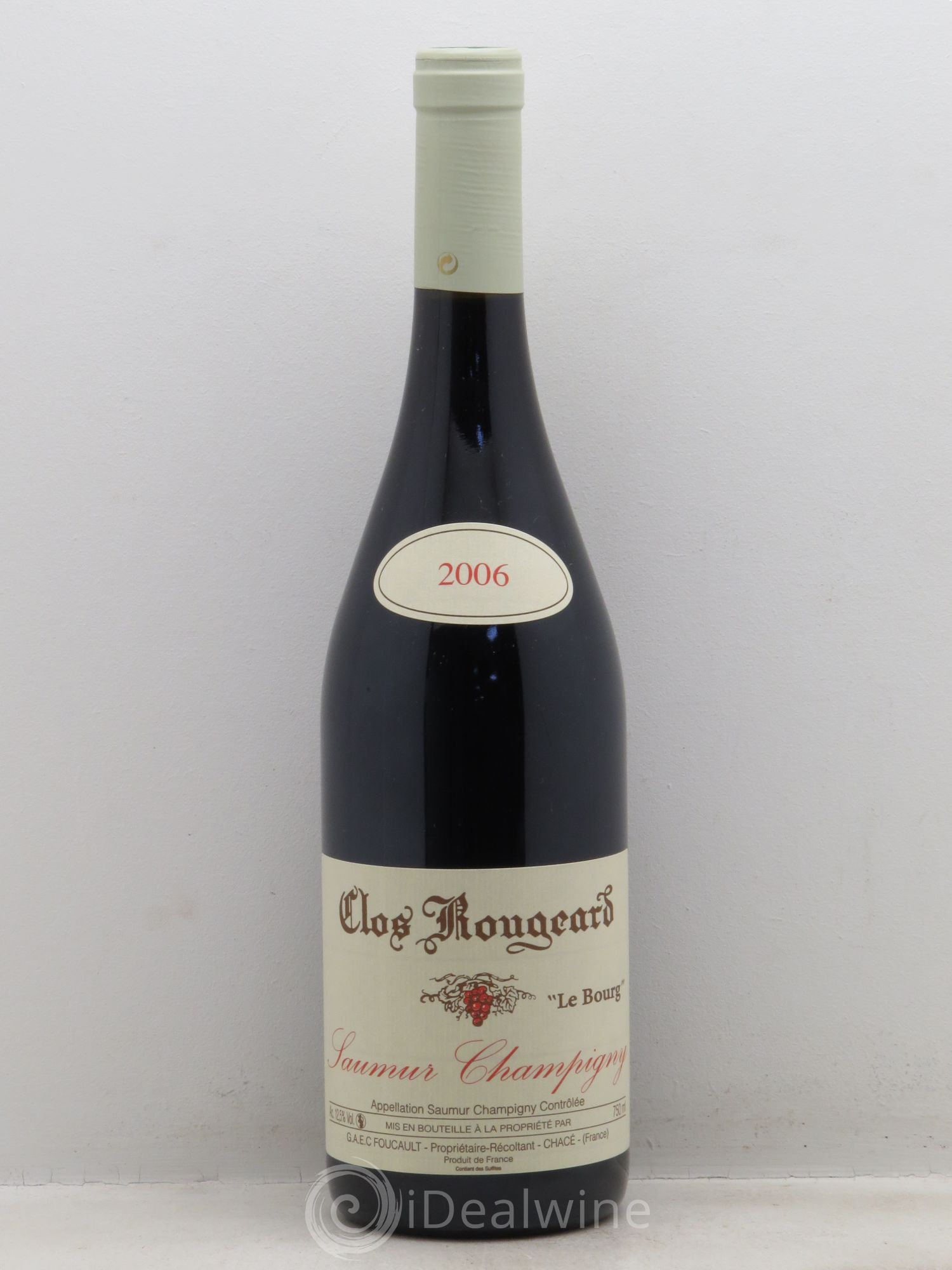 Saumur-Champigny Le Bourg Clos Rougeard 2006 - Lot de 1 bouteille - 0