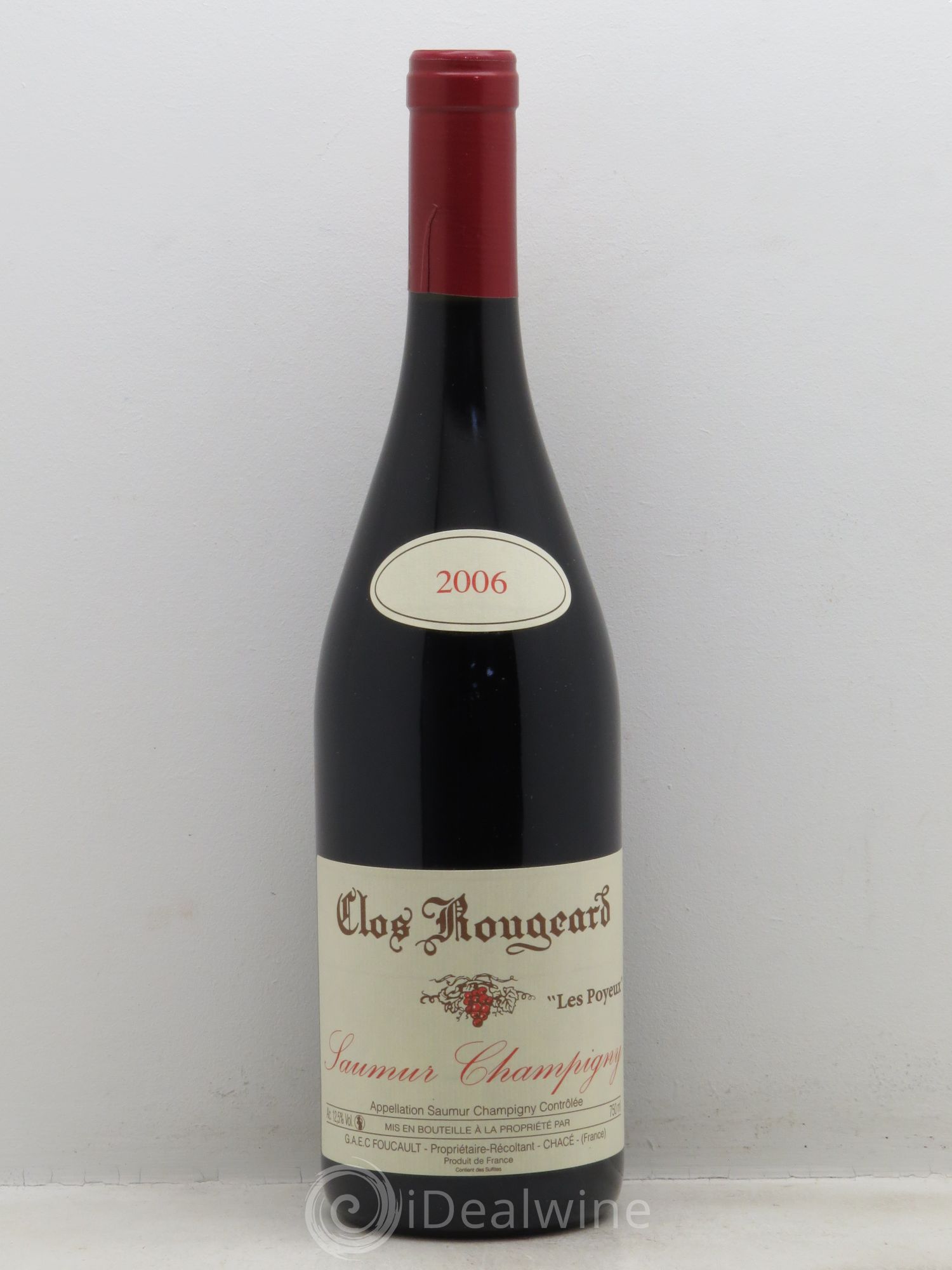 Saumur-Champigny Les Poyeux Clos Rougeard 2006 - Lot de 1 bouteille - 0
