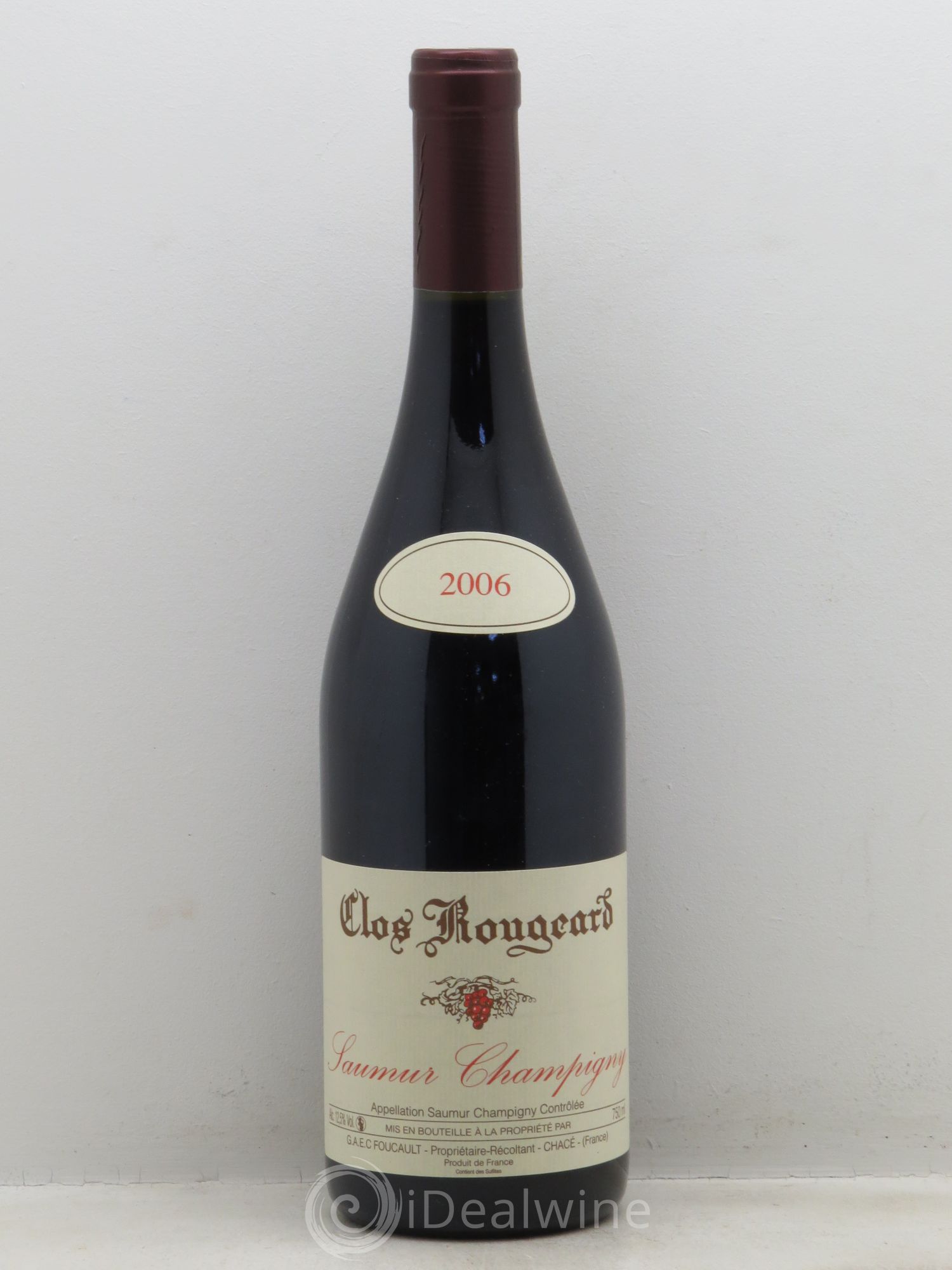 Saumur-Champigny Clos Rougeard 2006 - Lot de 1 bouteille - 0