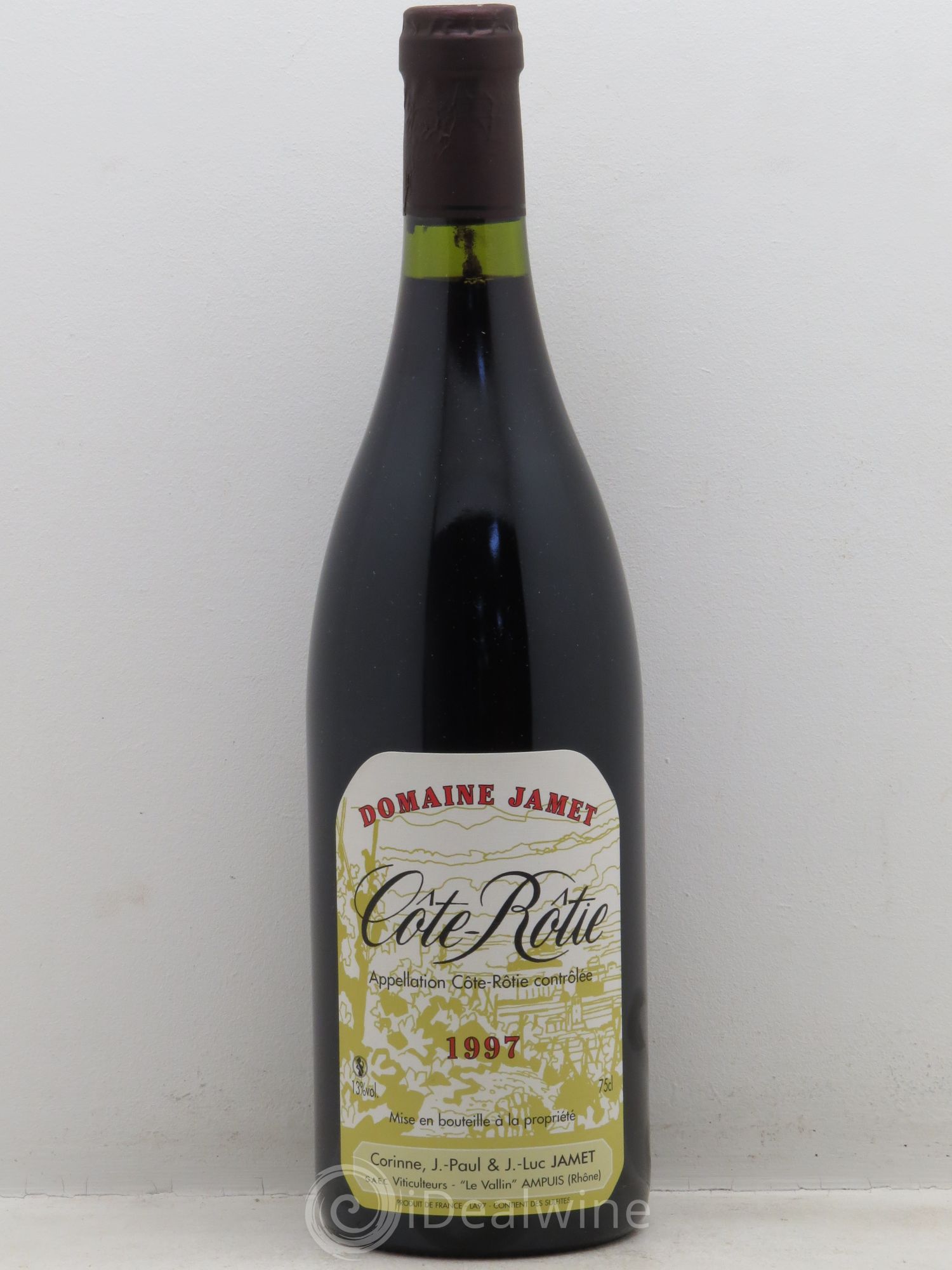 Côte-Rôtie Jamet (Domaine) 1997 - Lot de 1 bouteille - 0