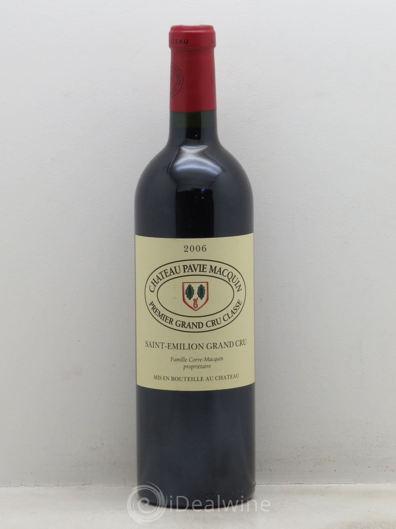 Château Pavie Macquin 1er Grand Cru Classé B 2006 - Lot de 1 bouteille - 0
