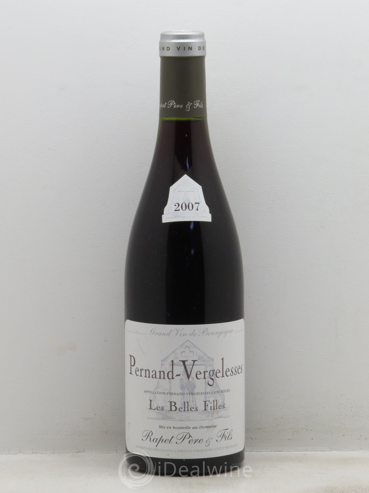 Pernand-Vergelesses Belles Filles Domaine Rapet 2007 - Posten von 1 Flasche - 0